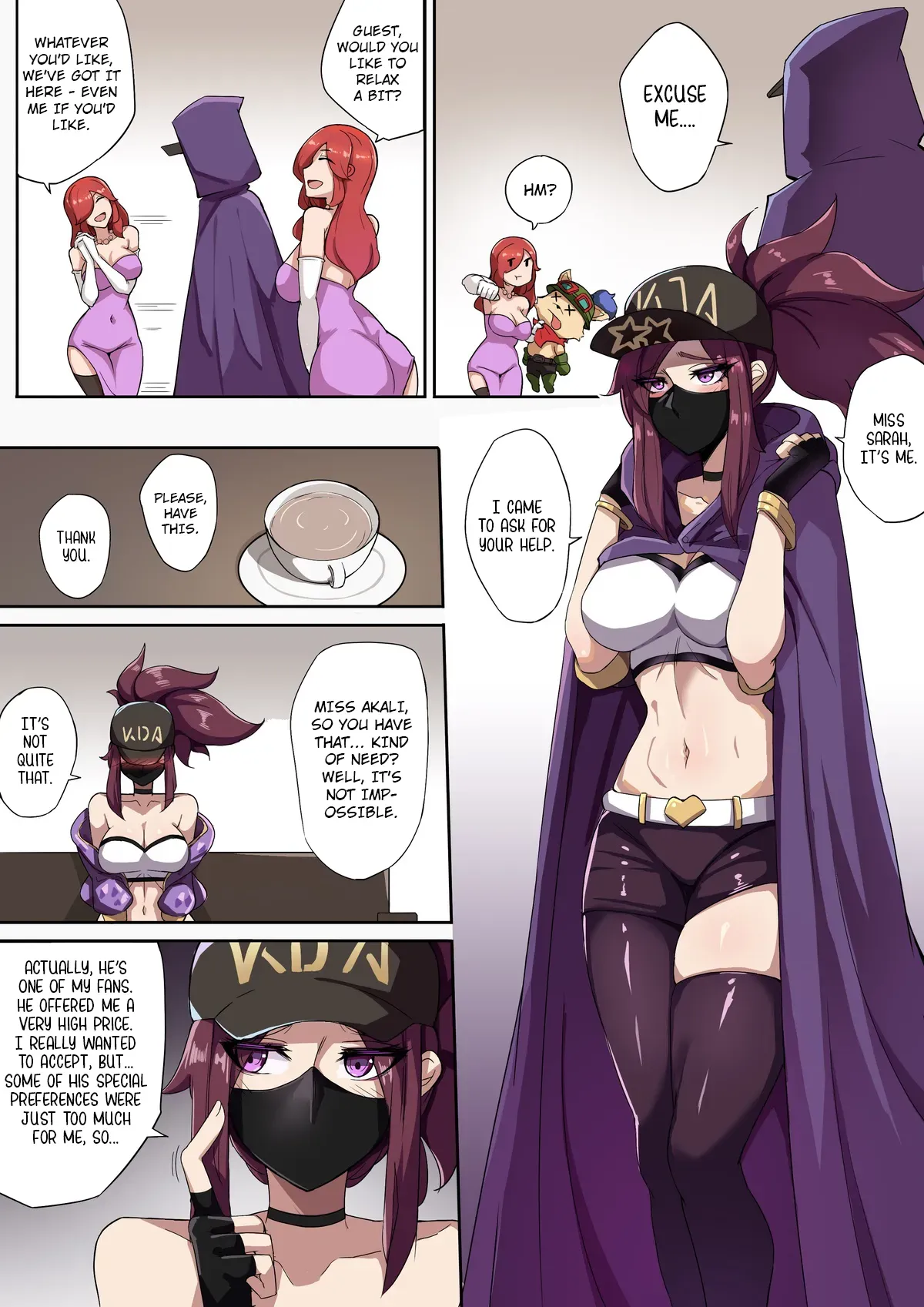 [leiji] League of Legends (Akali Edition) [English] | [泪吉] 英雄联盟（阿卡丽篇） - Page 2