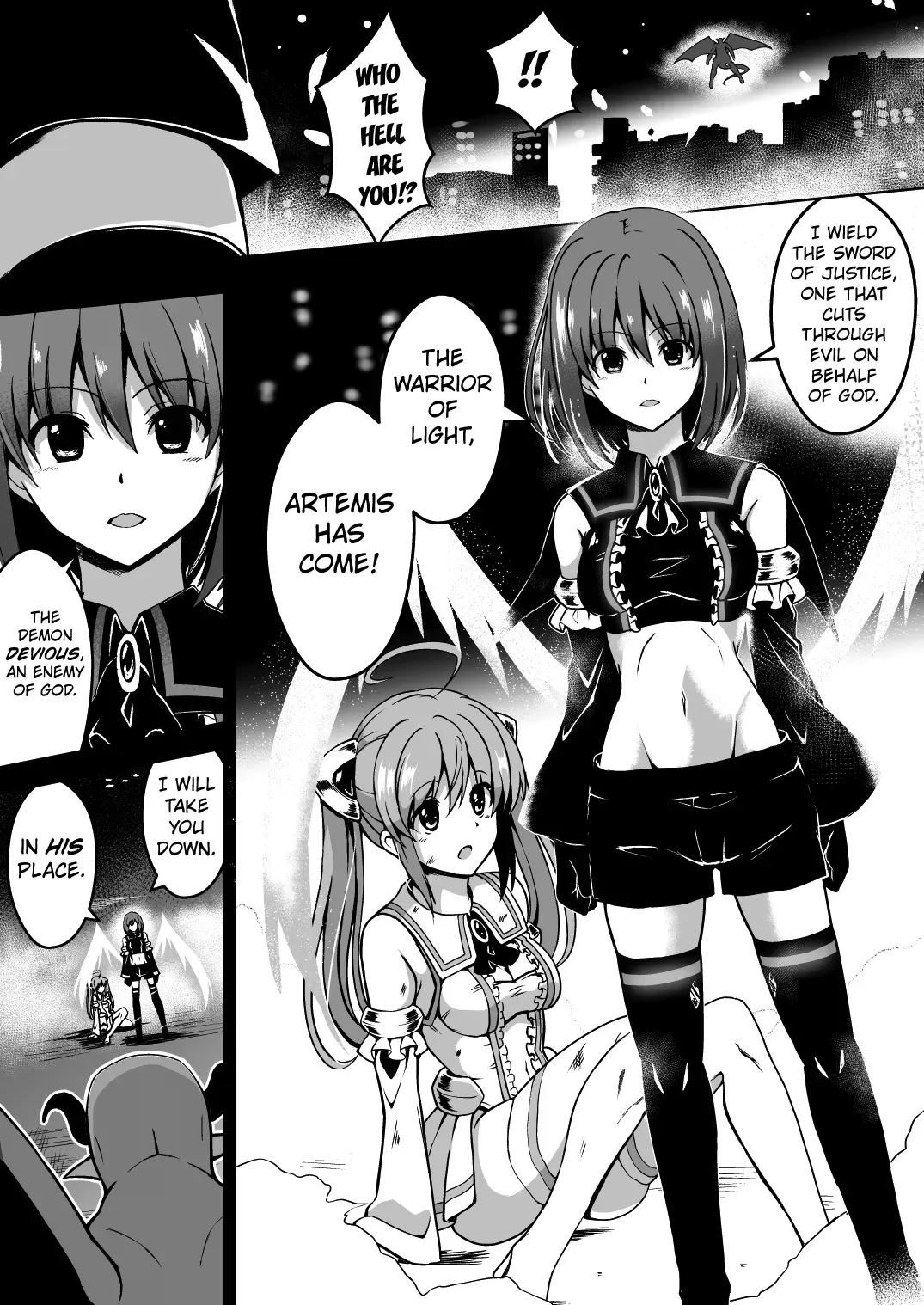 [Milk Dipper] Rankou Tenshi Arutemisu ~ Nakama o Toraware Akuma ni Okasa Reta Shōjo no Matsuro ~ [English] [Kuraudo] - Page 4