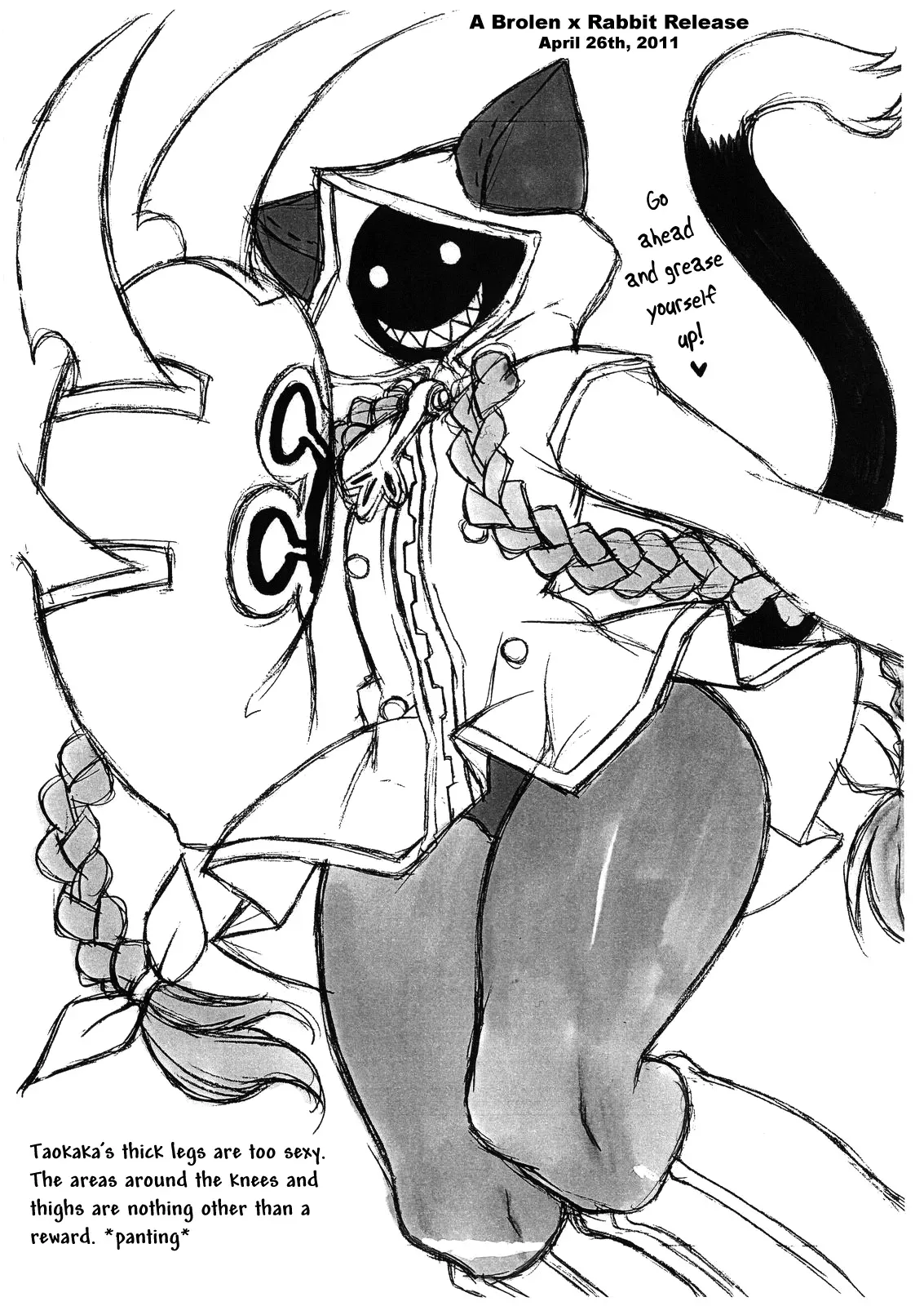 (C75) [Mayoineko (Nakagami Takashi)] Taokaka Teishoku Chuumori!! | Taokaka Special (BLAZBLUE) [English] [Brolen-RR] - Page 2