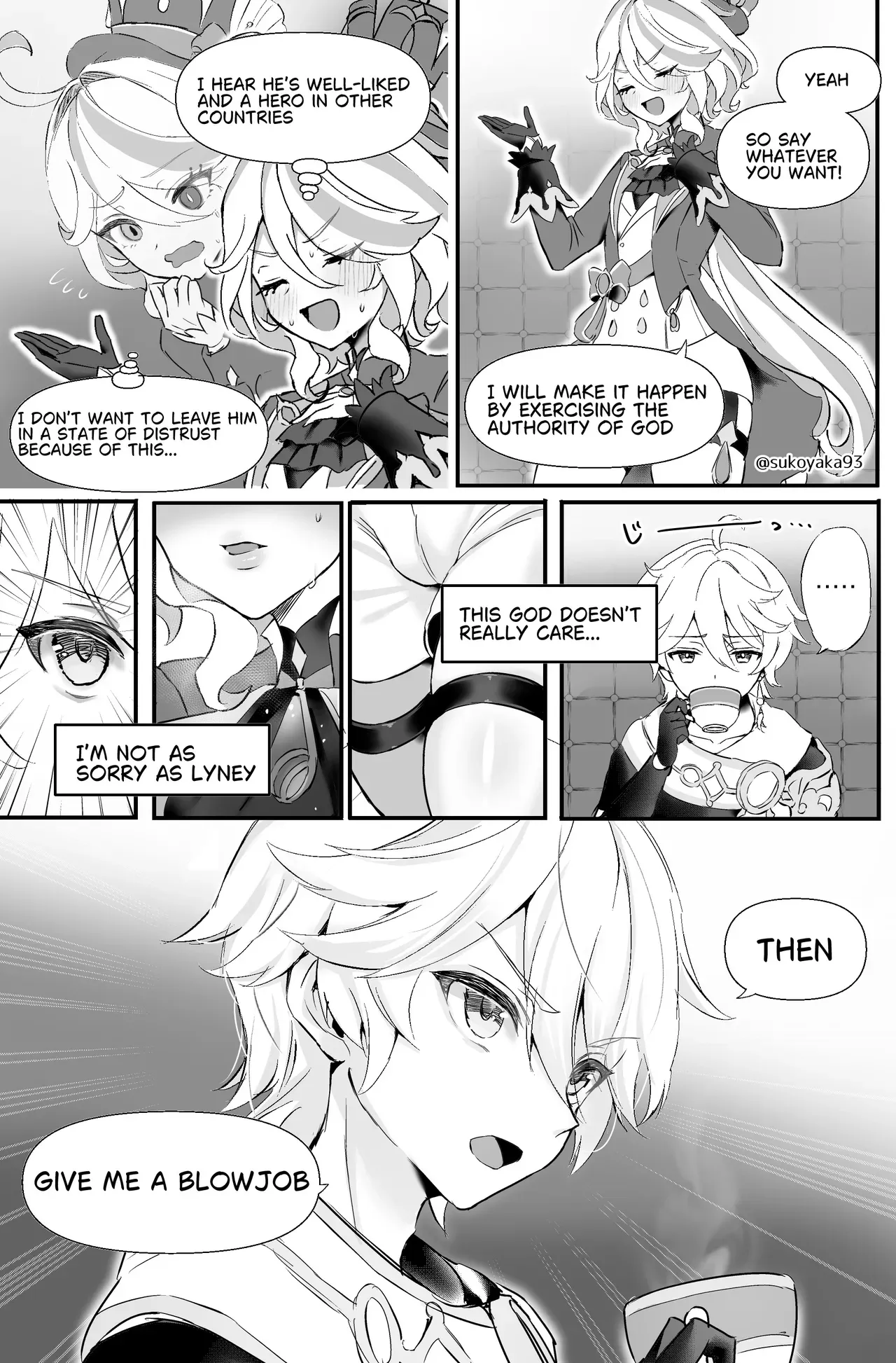 [GlowMercury (Sukoyakagumi)] Kimi no Guroshi de Kanpai | Cheers with her glass (Genshin Impact) [English] [Digital] - Page 5