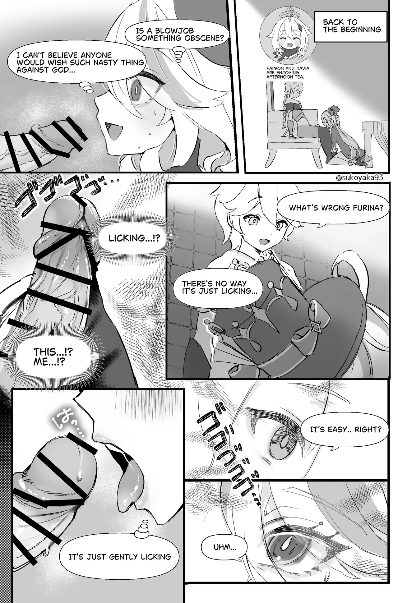 [GlowMercury (Sukoyakagumi)] Kimi no Guroshi de Kanpai | Cheers with her glass (Genshin Impact) [English] [Digital] - Page 7