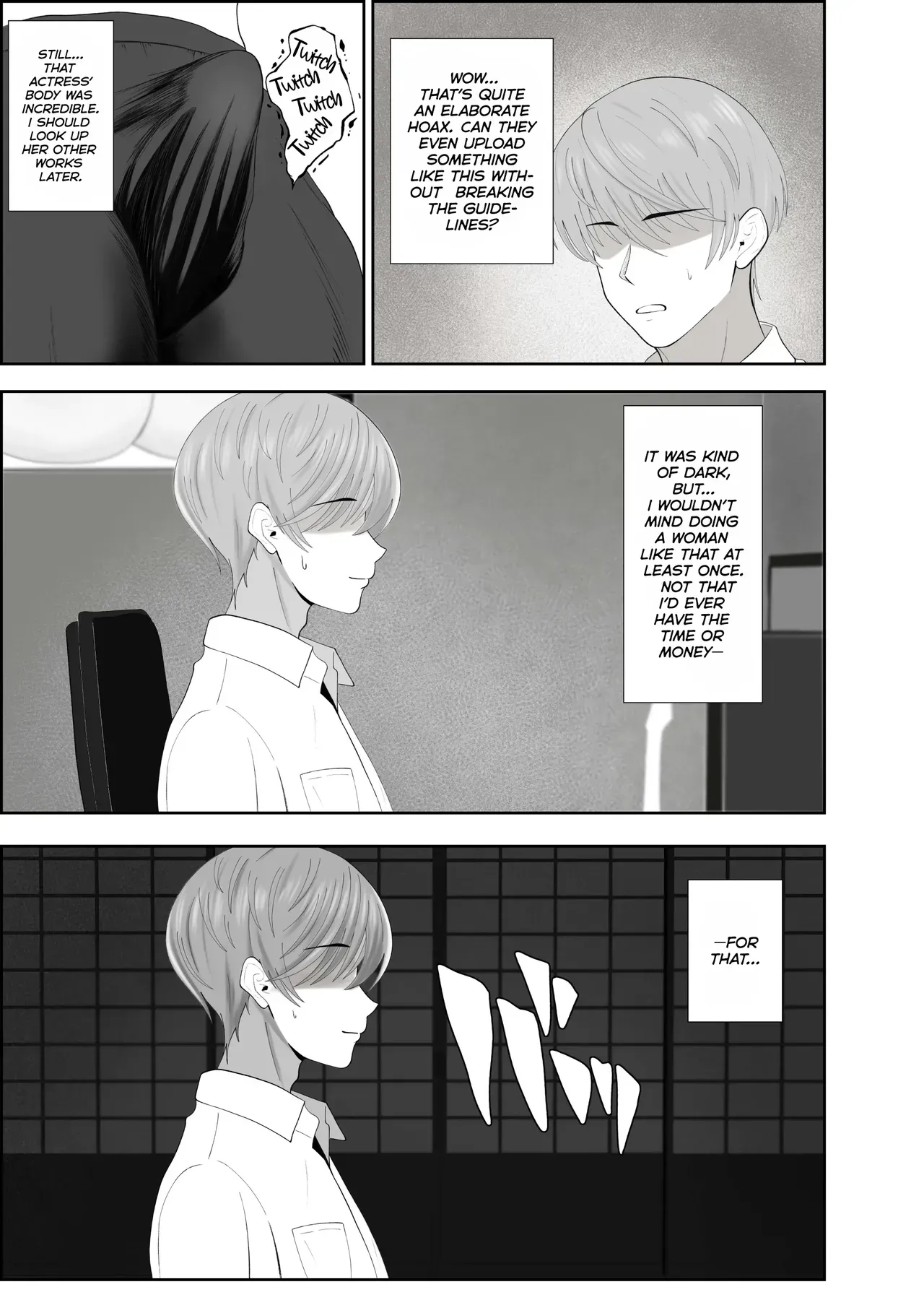 [Seijin 14-sai (Sankaku Noel)] Su Kuu Ai ~ Mugon Muhyoujou Bakunyuu Kyojiri no Yuurei Niji ~Itto Mitsume Rarenagara pisuton-goto ni Zetchou Saserare-kotsu no Zui made Aisa Reru Hanashi [English] [MuraMura] - Page 5
