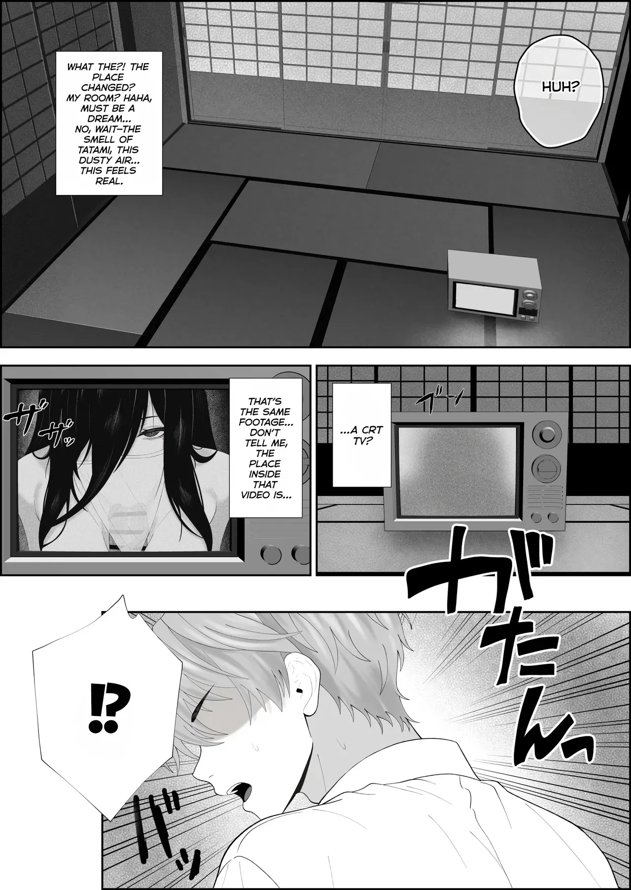 [Seijin 14-sai (Sankaku Noel)] Su Kuu Ai ~ Mugon Muhyoujou Bakunyuu Kyojiri no Yuurei Niji ~Itto Mitsume Rarenagara pisuton-goto ni Zetchou Saserare-kotsu no Zui made Aisa Reru Hanashi [English] [MuraMura] - Page 6