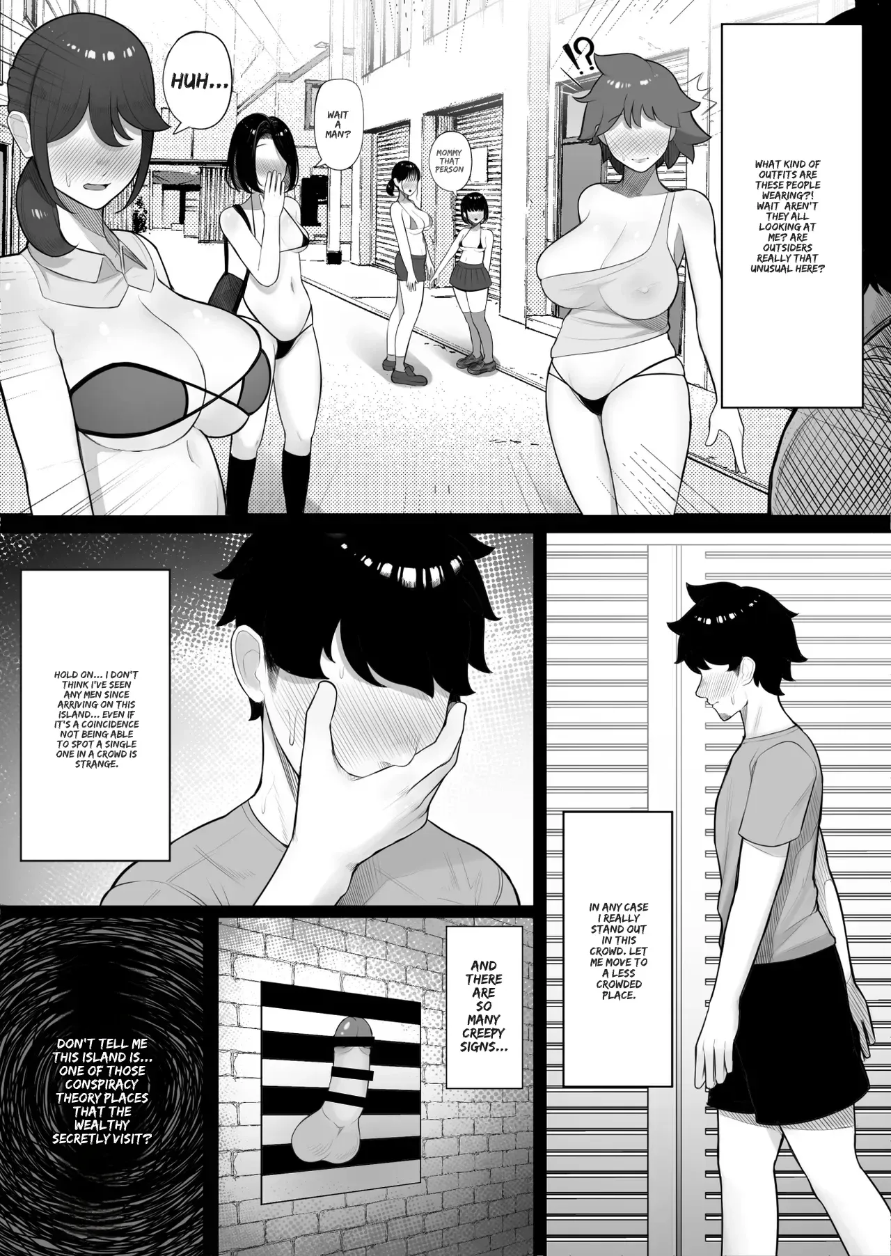 [Kurukuru] Onna dake no Shima ni Kiteshimatta Hanashi - Page 3