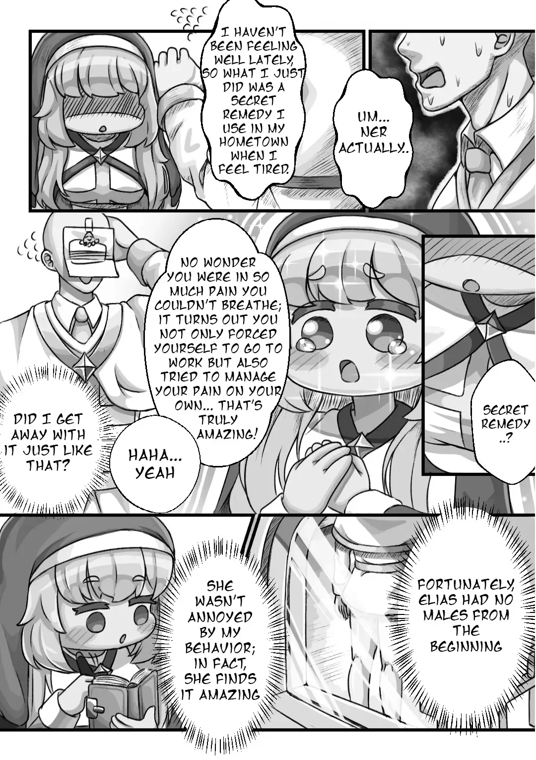 [Kintaro Raku] Secret Remedy with the Head Priestess of the Order [Trickcal revive] [English] [XyQuest] - Page 6