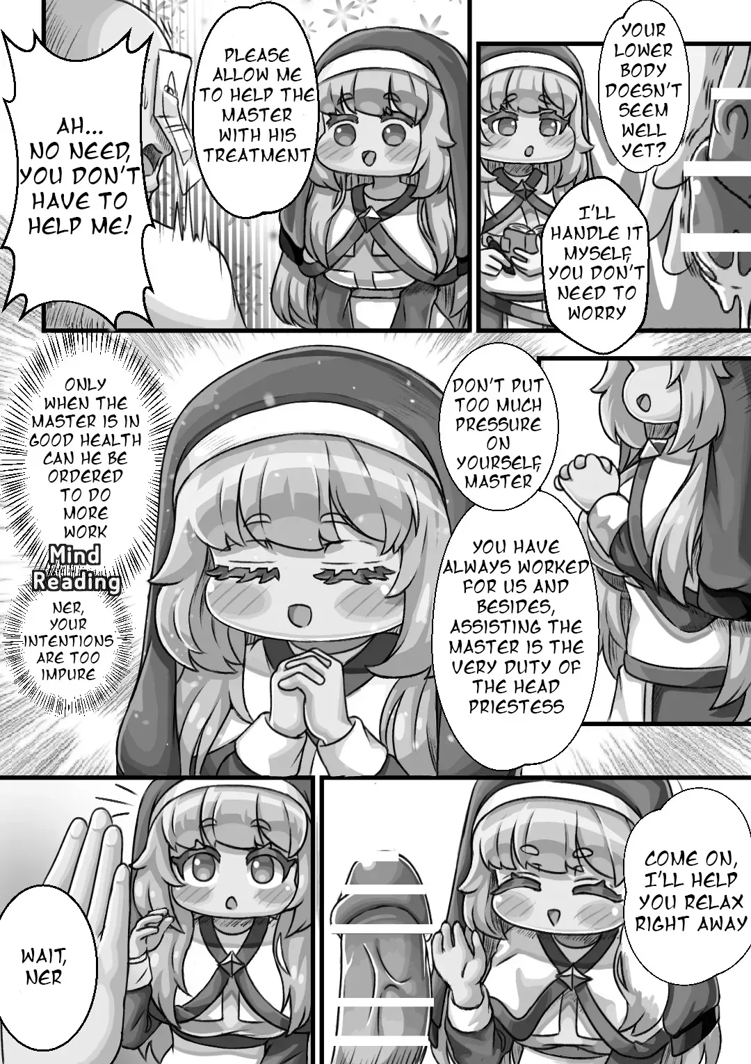 [Kintaro Raku] Secret Remedy with the Head Priestess of the Order [Trickcal revive] [English] [XyQuest] - Page 7