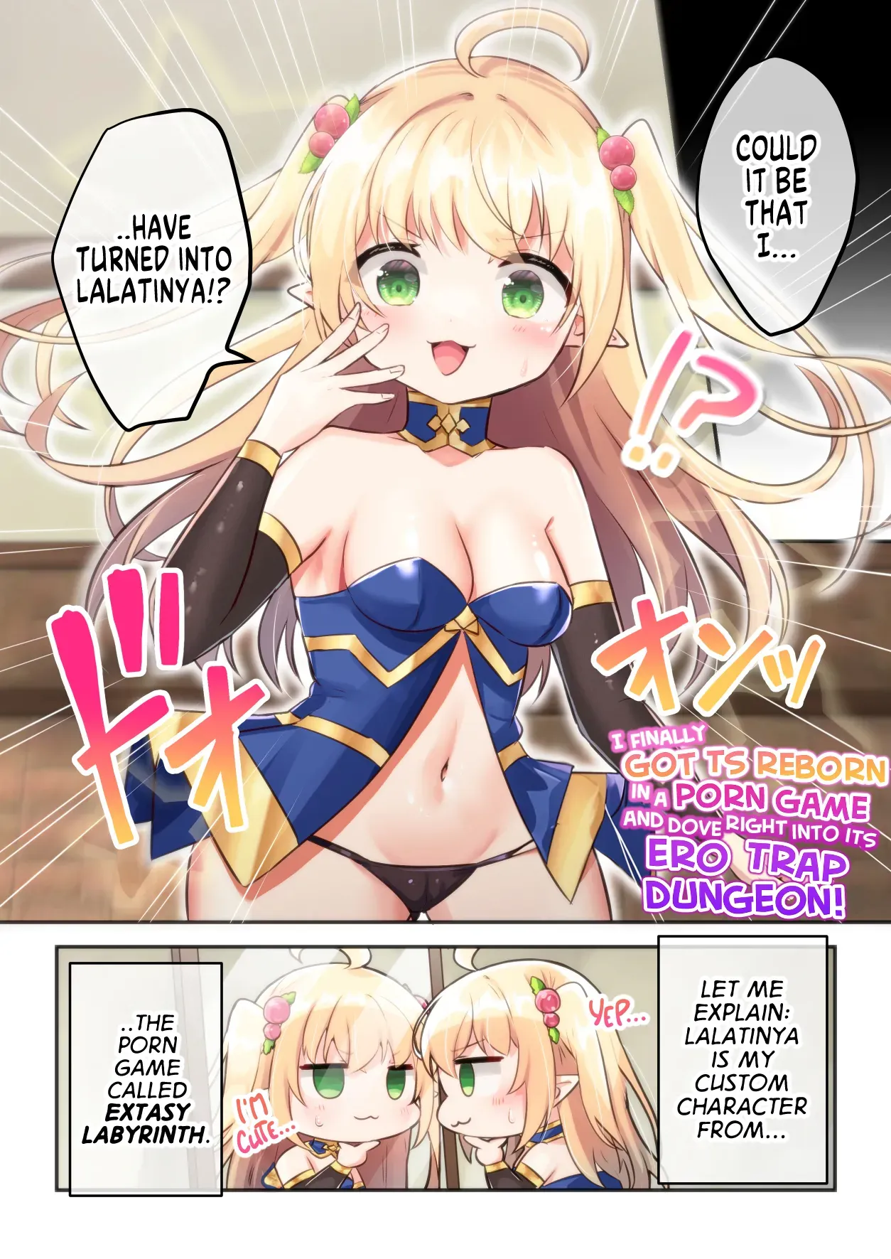 [Yumemimochi Honpo (Bangetsu Setsuka)] Sekkaku Eroge ni TS Tensei Shita node Ero Trap Dungeon ni Mogurimasu | I Finally Got TS Reborn in a Porn Game and Dove Right into its Ero Trap Dungeon! [English] [GTF] [Digital] - Page 4
