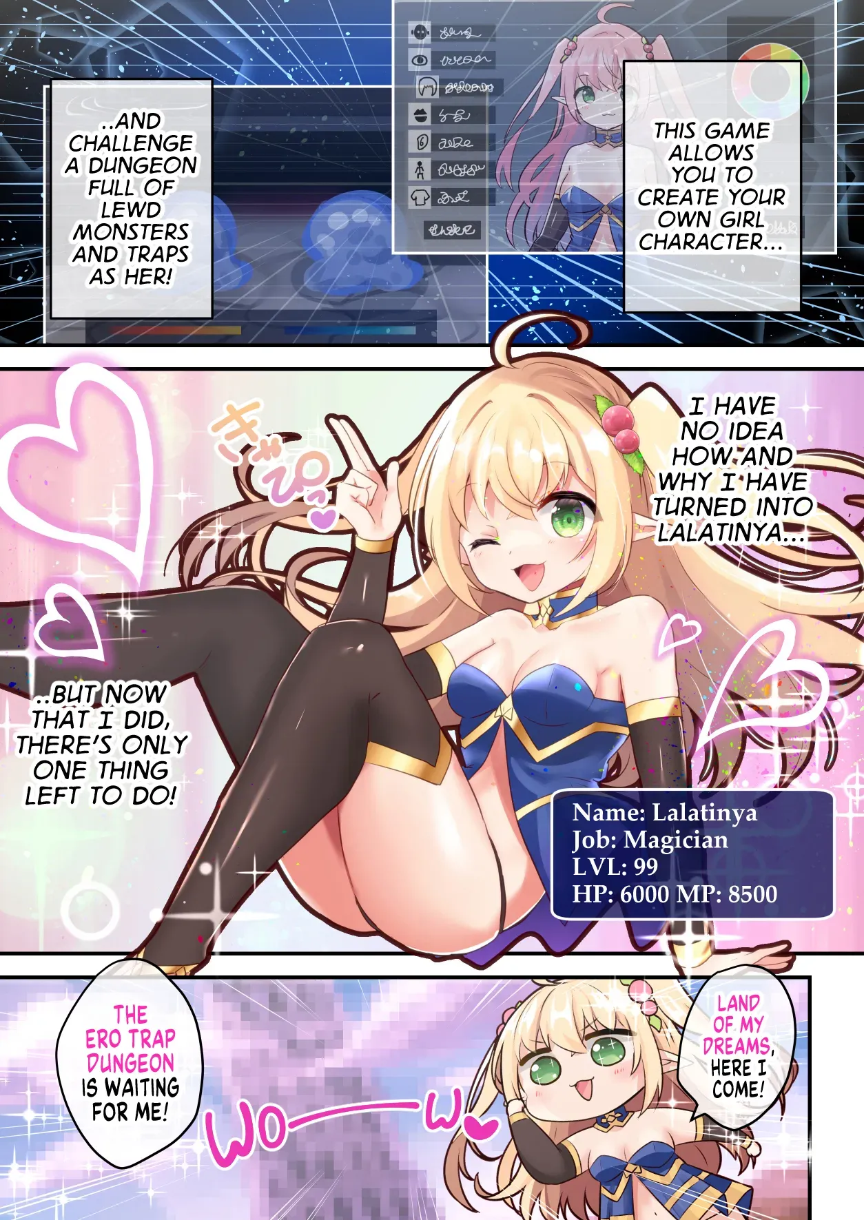[Yumemimochi Honpo (Bangetsu Setsuka)] Sekkaku Eroge ni TS Tensei Shita node Ero Trap Dungeon ni Mogurimasu | I Finally Got TS Reborn in a Porn Game and Dove Right into its Ero Trap Dungeon! [English] [GTF] [Digital] - Page 5
