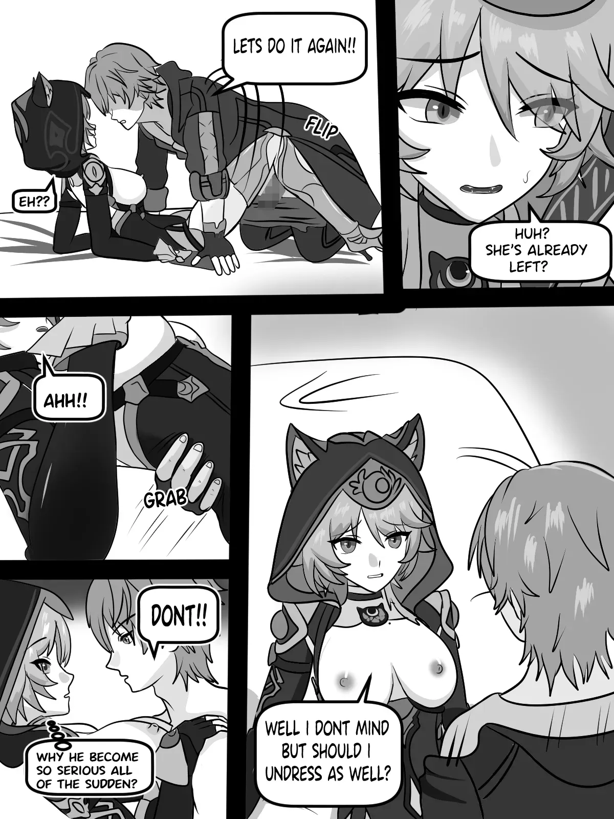 [Fatrucker31x] Cat under Blanket (Honkai: Star Rail) [English] - Page 9