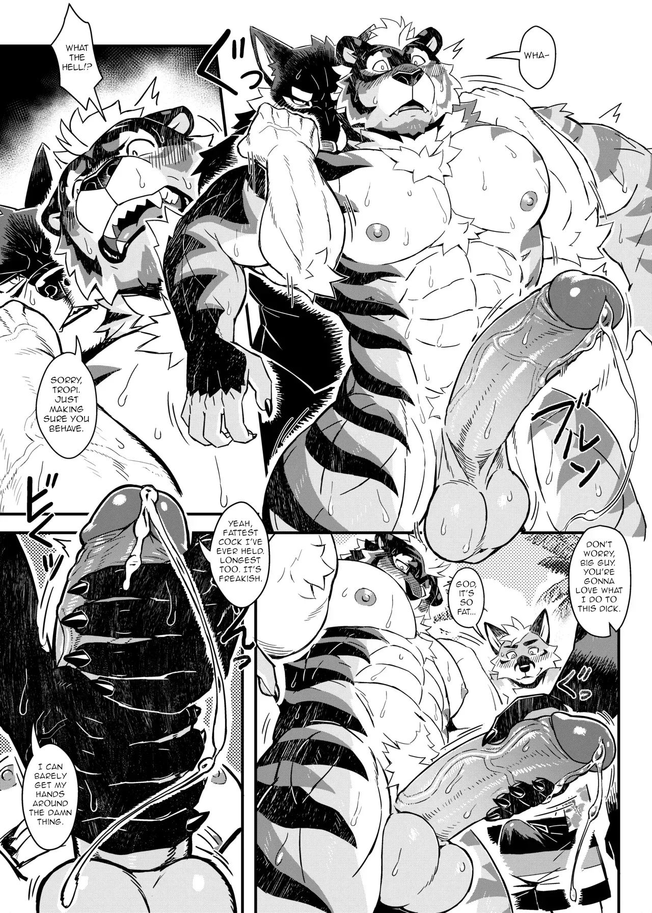 [WILD STYLE (Ross)] I Didn't Mean to Flash My Too-Big Tiger Dick, I Swear! [English] [Digital] - Page 9