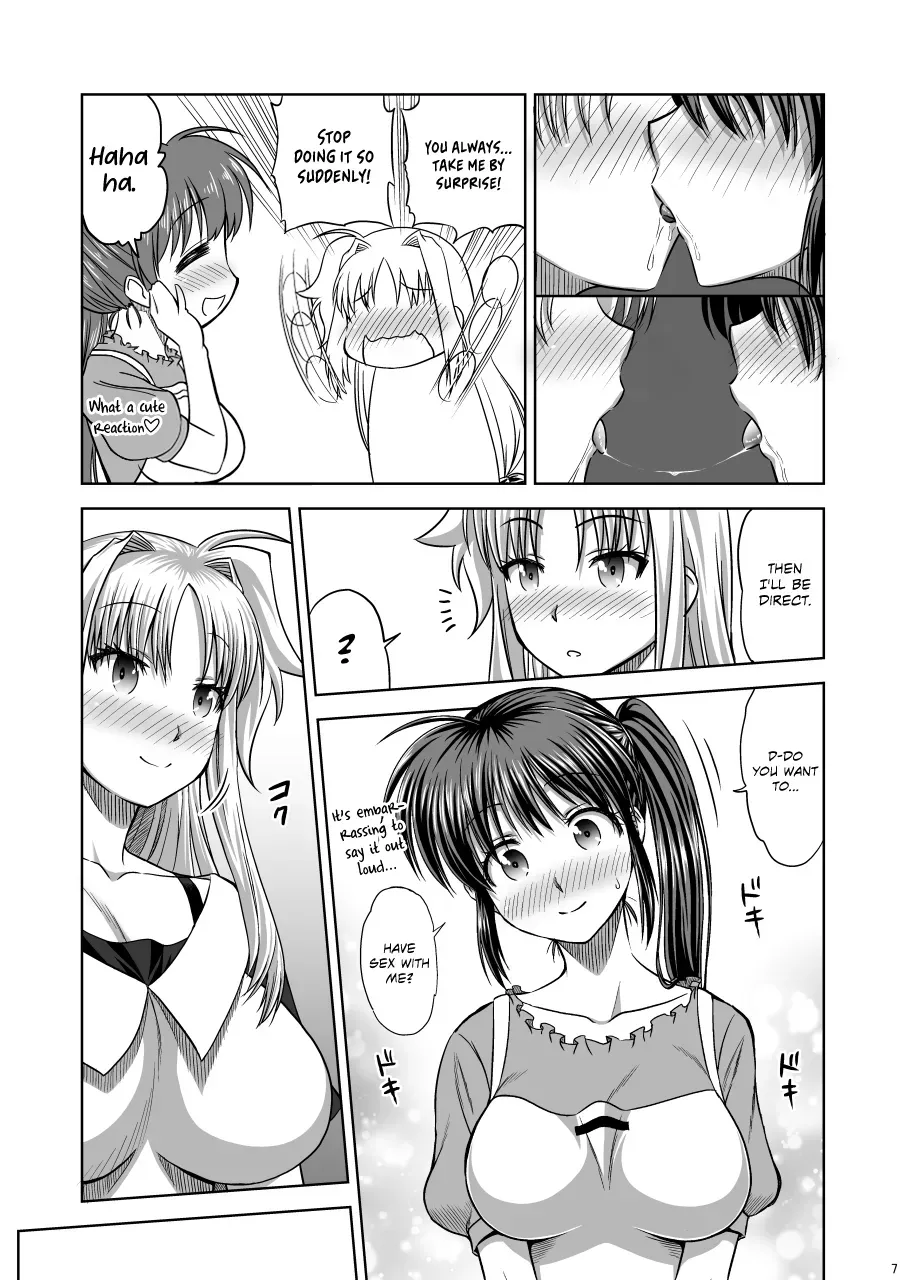 [Tsukune-ya (Kakitsubata Tsukune)] Futari no jikan | Our Time Together (Mahou Shoujo Lyrical Nanoha) [English] [Omega Scans] [Digital] - Page 7