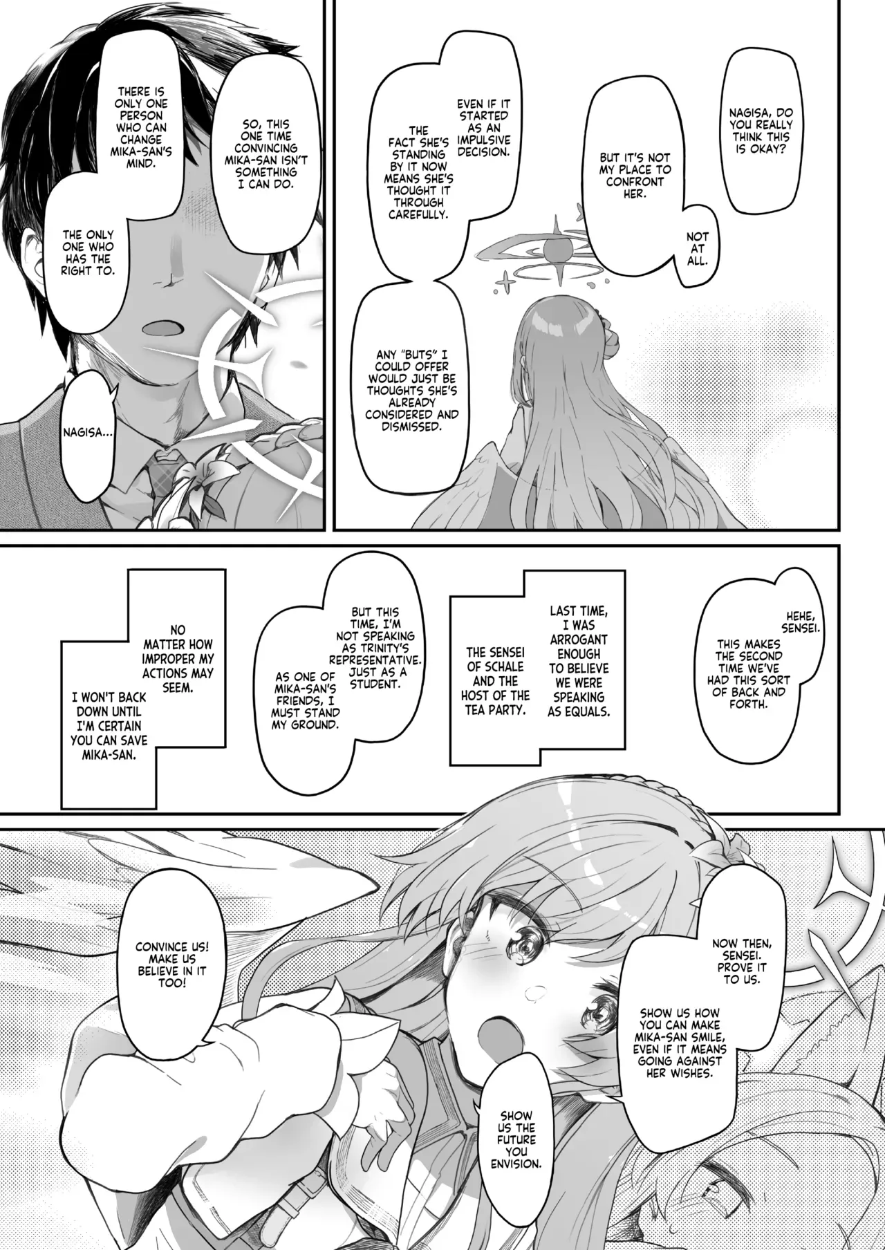 [Trick-color (Kirii Nao)] Tenshi de Warui Ko DEAREST (Blue Archive) [English] [Tea Party Scans] [Digital] - Page 6