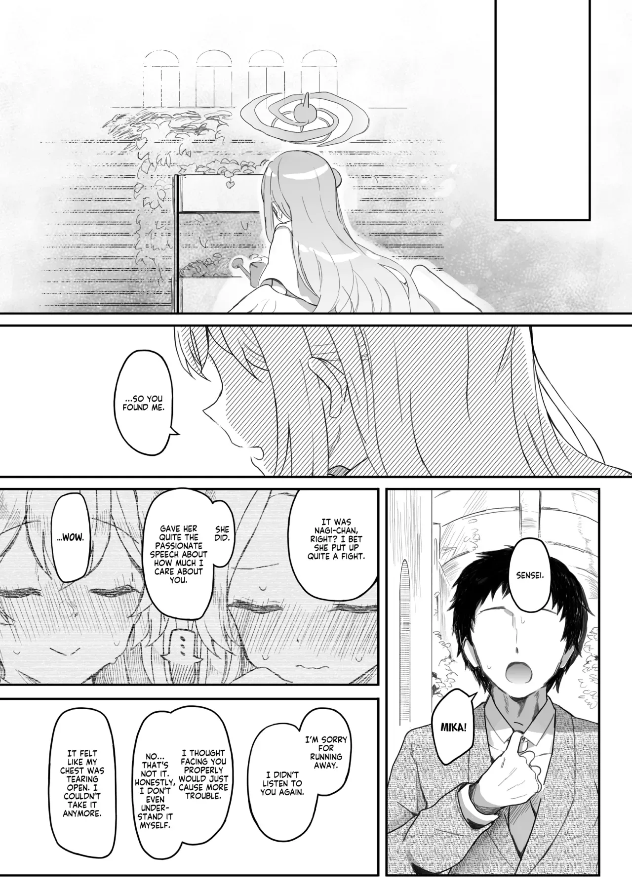 [Trick-color (Kirii Nao)] Tenshi de Warui Ko DEAREST (Blue Archive) [English] [Tea Party Scans] [Digital] - Page 8