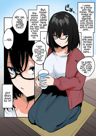 [Danimaru] Yaresou dakara toiu Riyuu de Jimi Onna o Sasotta Kekka | I Was Just Looking To Fuck, So I Called Out To This Plain Looking Chick And, Well... [English] [Mr_Person] [Colorized] cover