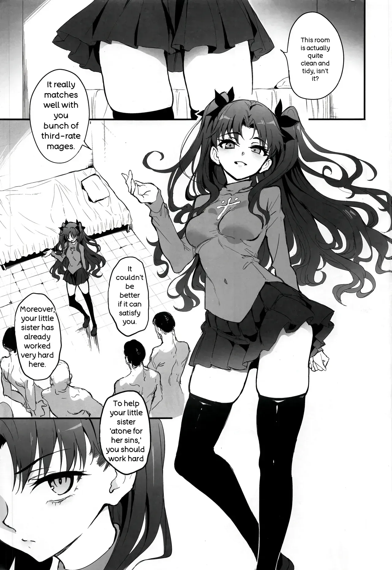 (C107) [Kyockchokyock (Kyockcho)] Majutsu Kyouiku   (Fate/stay night) [English] [Spice-Up_translation] - Page 4