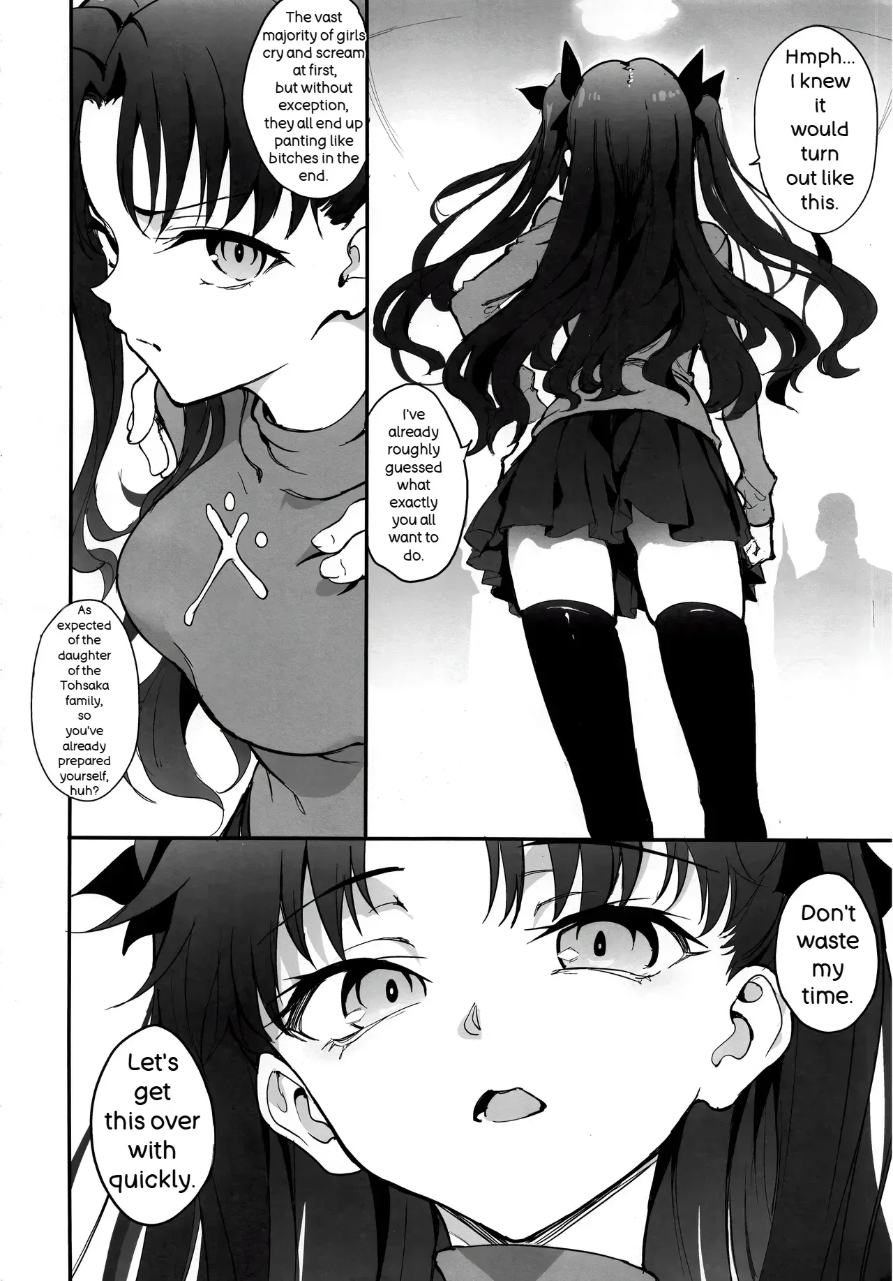 (C107) [Kyockchokyock (Kyockcho)] Majutsu Kyouiku   (Fate/stay night) [English] [Spice-Up_translation] - Page 5
