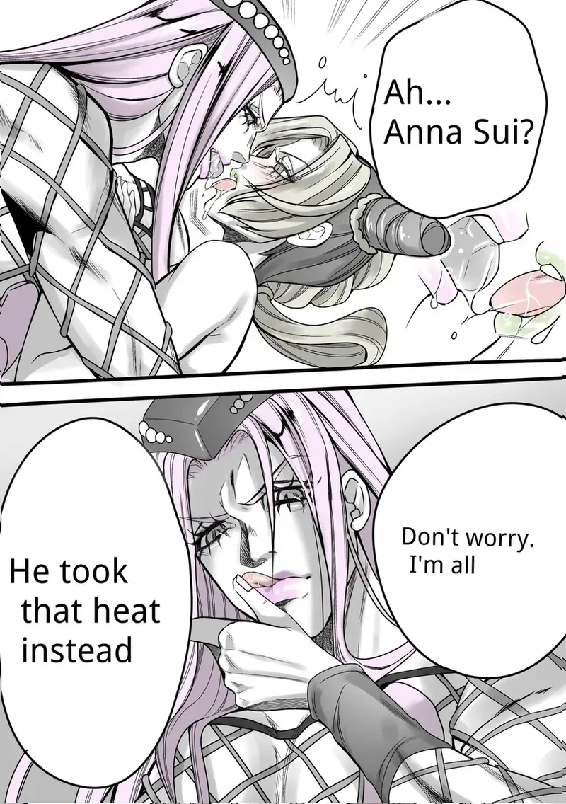 [A Umadzura.] (1)Anna Sui and Jo Lun's manga f(JoJo's Bizarre Adventure) - Page 4