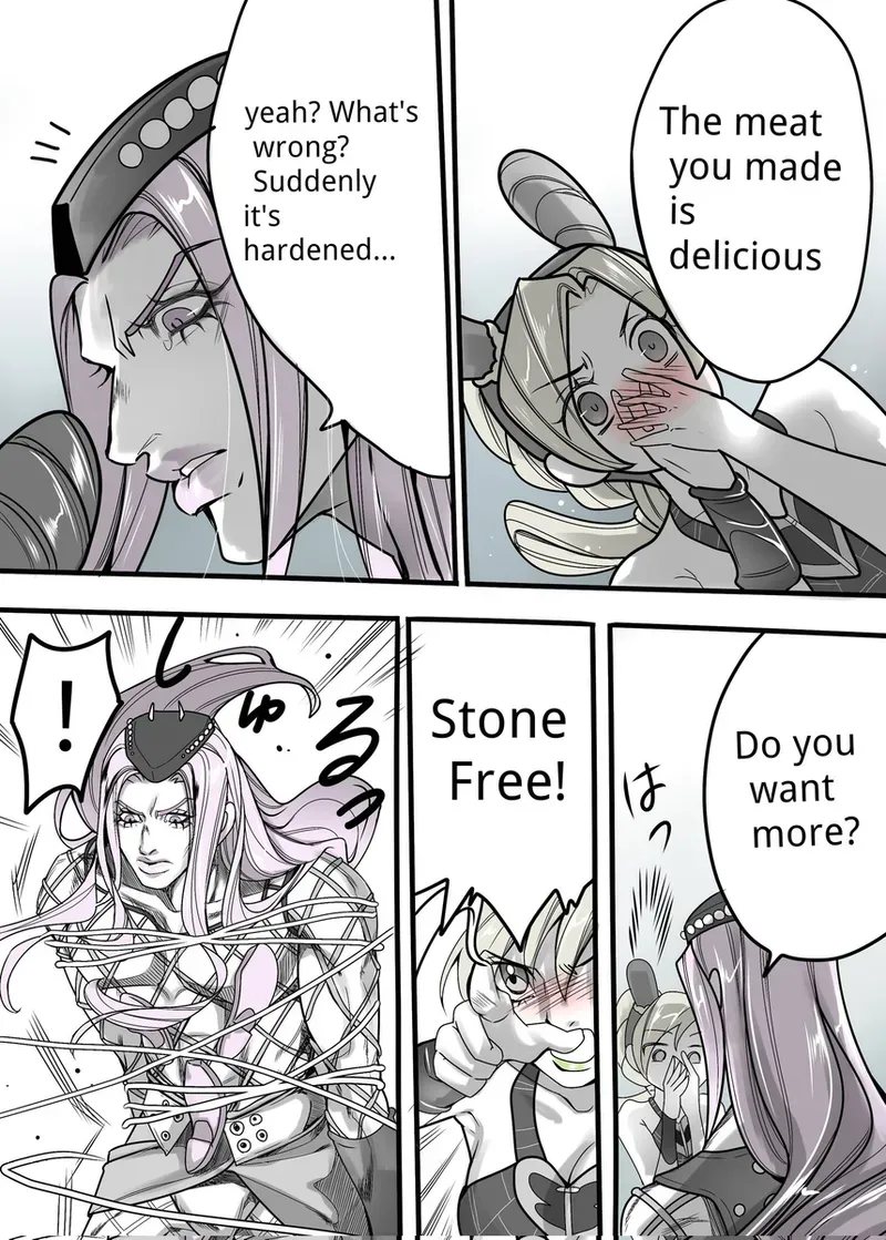 [A Umadzura.] (1)Anna Sui and Jo Lun's manga f(JoJo's Bizarre Adventure) - Page 5