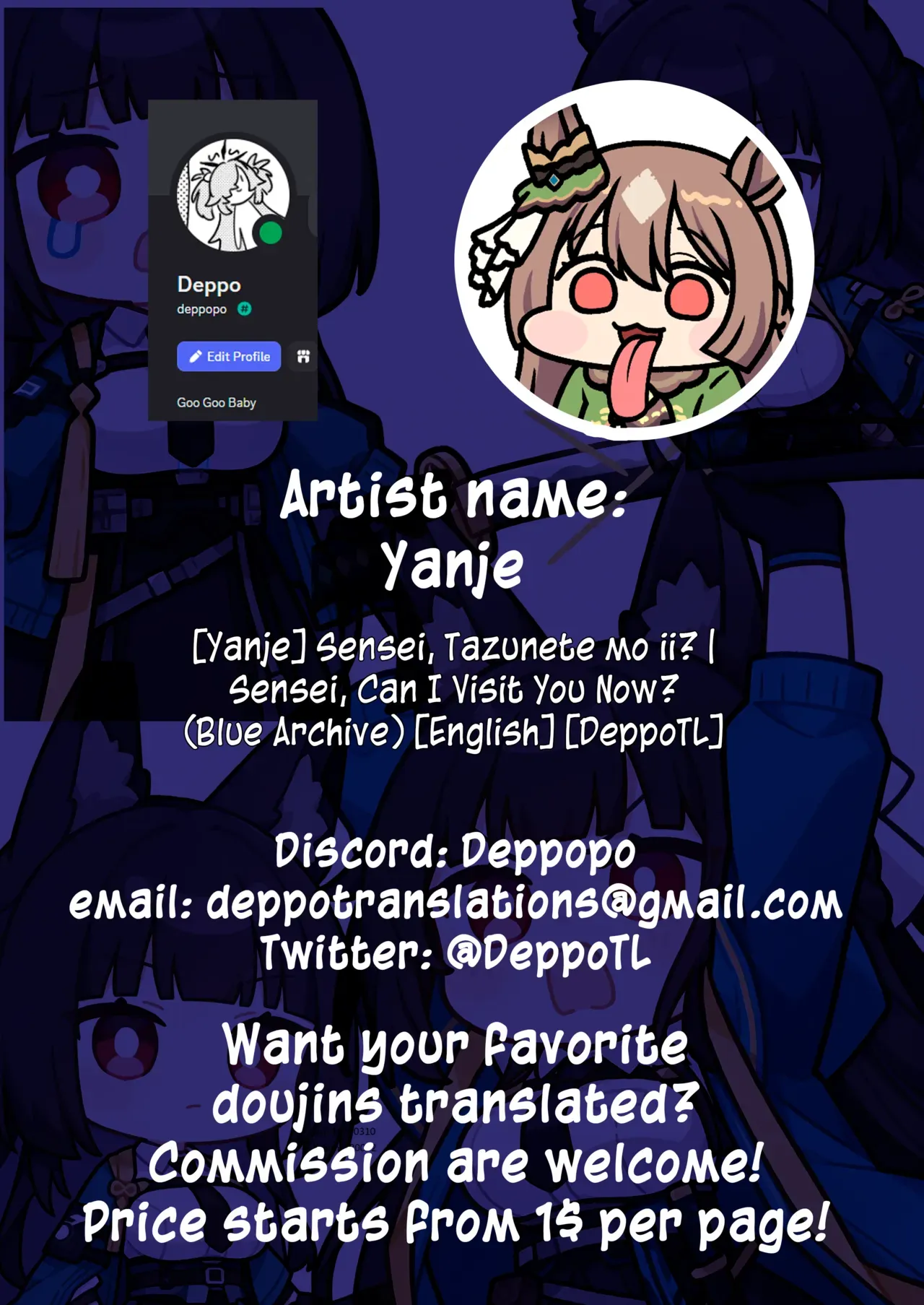 [Yanje] Sensei, Ima, Tazunete mo ii? | Sensei, Can I Visit You Now? (Blue Archive) [English] [DeppoTL] [Decensored] - Page 6