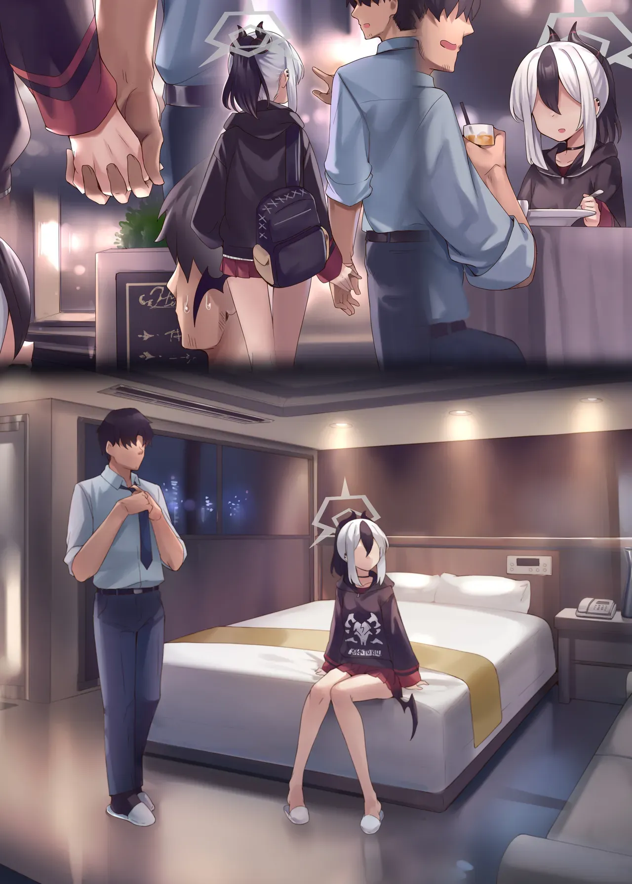 [KS' Works (KS)] MONOCHROME AFFECTION II (Blue Archive) [English] [SDTLs] [Digital] - Page 9