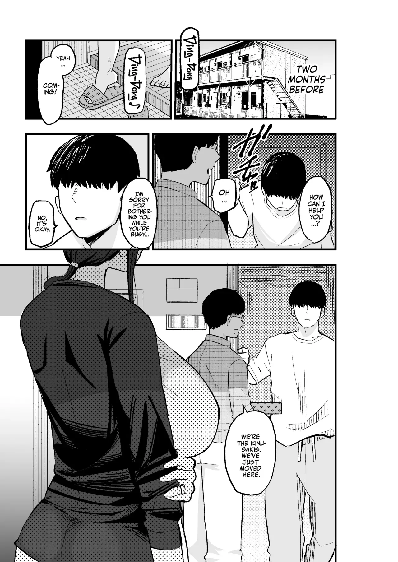 [Kamejirouya-san (Kametaro)] Taihai Tsuma: Taihaikei Hitotsuma o Yachin Kawari ni Koki Tsukaeru Hanashi | Slutty Wife! [English] [Team Rabu2] - Page 4