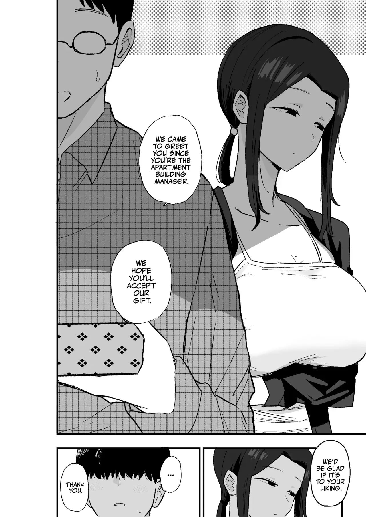 [Kamejirouya-san (Kametaro)] Taihai Tsuma: Taihaikei Hitotsuma o Yachin Kawari ni Koki Tsukaeru Hanashi | Slutty Wife! [English] [Team Rabu2] - Page 5