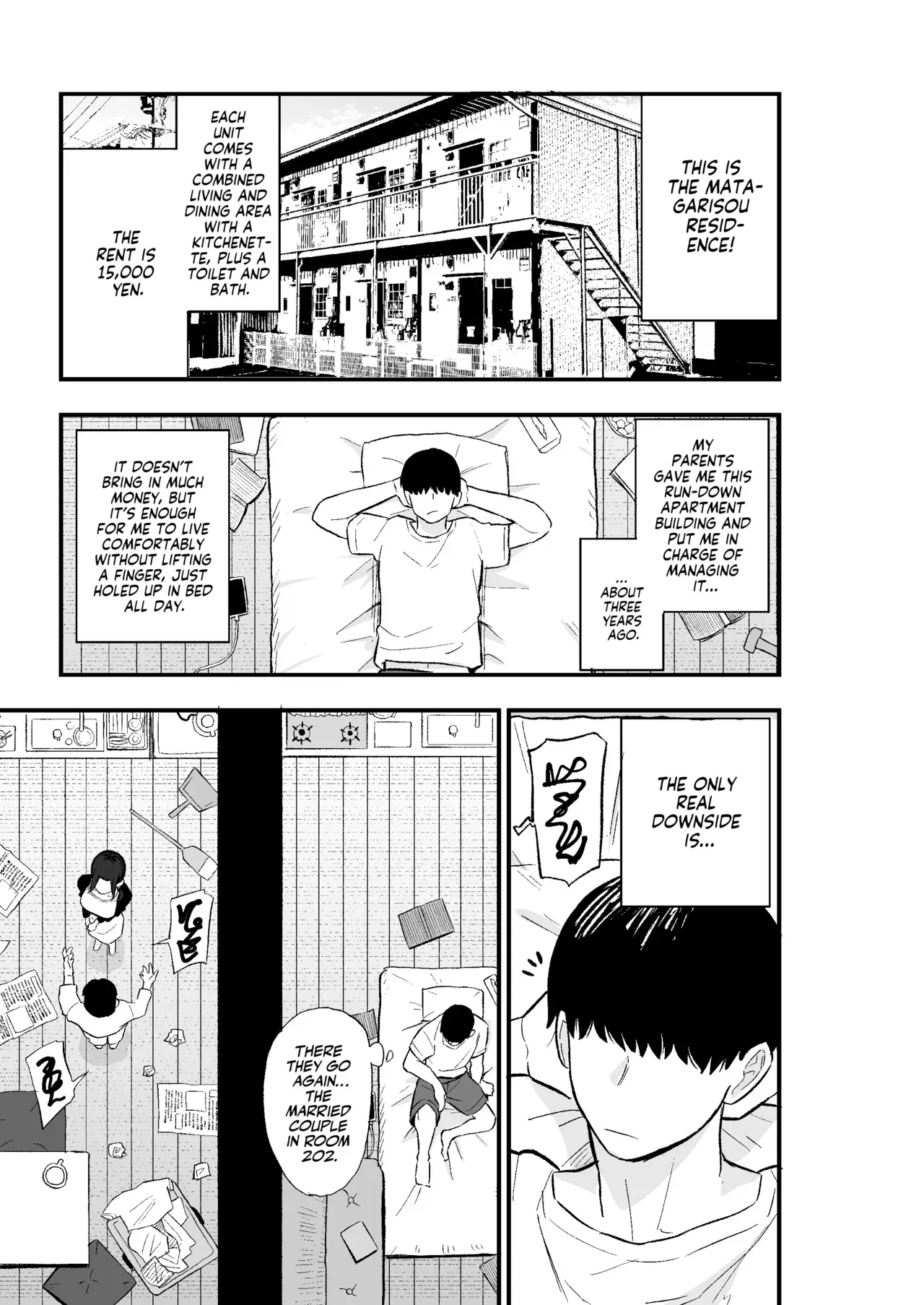 [Kamejirouya-san (Kametaro)] Taihai Tsuma: Taihaikei Hitotsuma o Yachin Kawari ni Koki Tsukaeru Hanashi | Slutty Wife! [English] [Team Rabu2] - Page 6