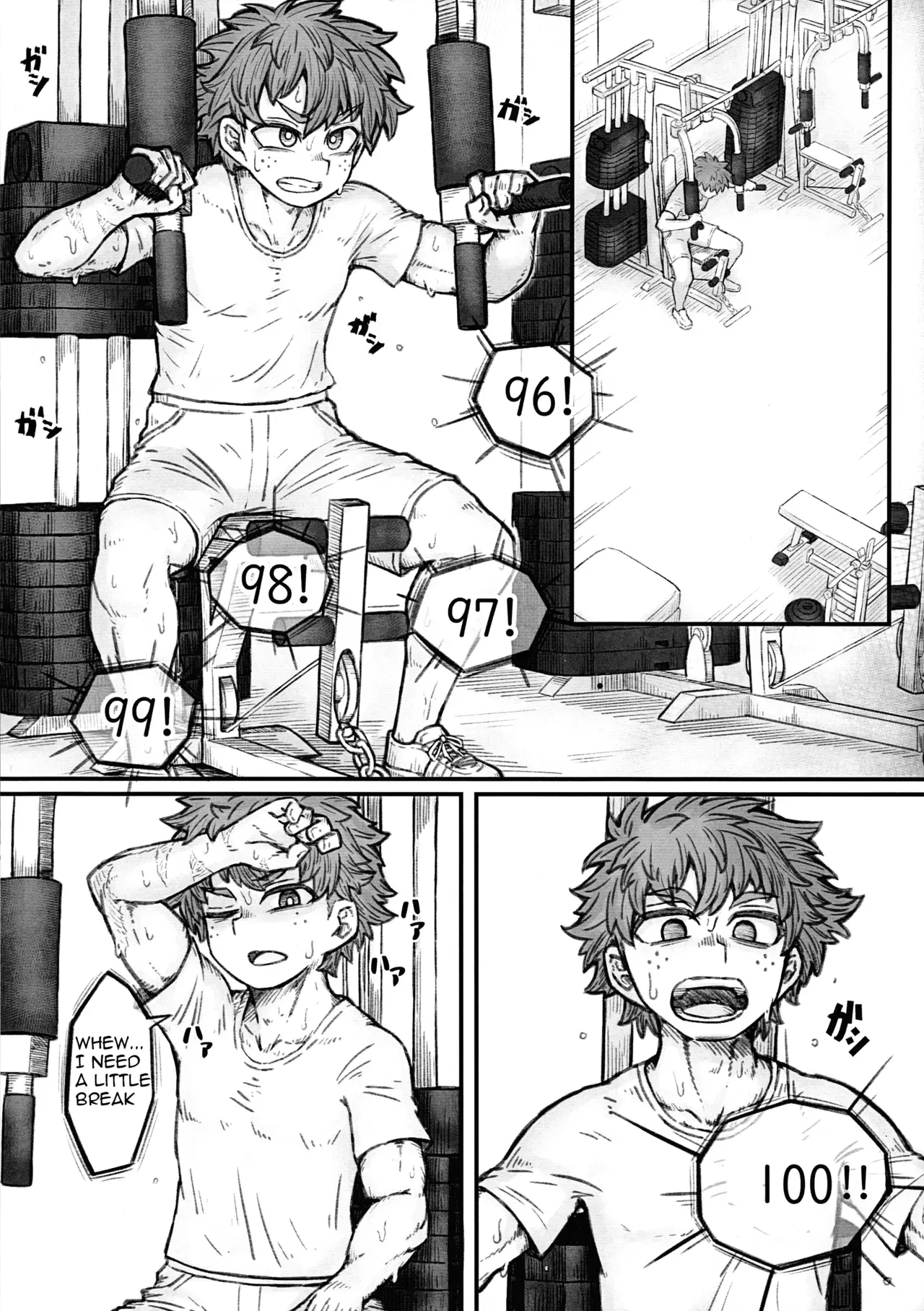 (C104) [Barashio no Kai (saltydanshark)] MIRKO'S ESTRUS MUSCLE TRANING (Boku no Hero Academia) [English] - Page 2