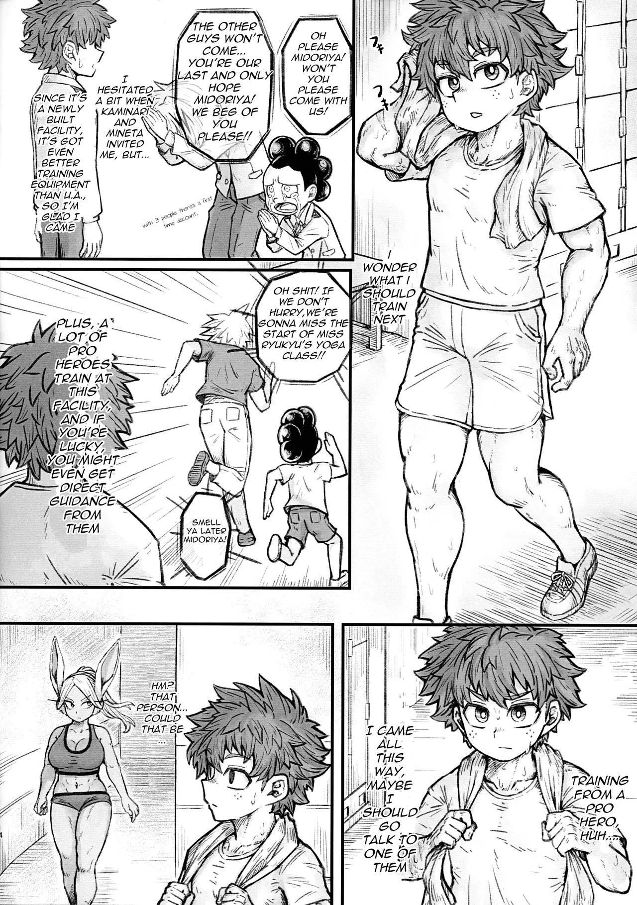 (C104) [Barashio no Kai (saltydanshark)] MIRKO'S ESTRUS MUSCLE TRANING (Boku no Hero Academia) [English] - Page 3