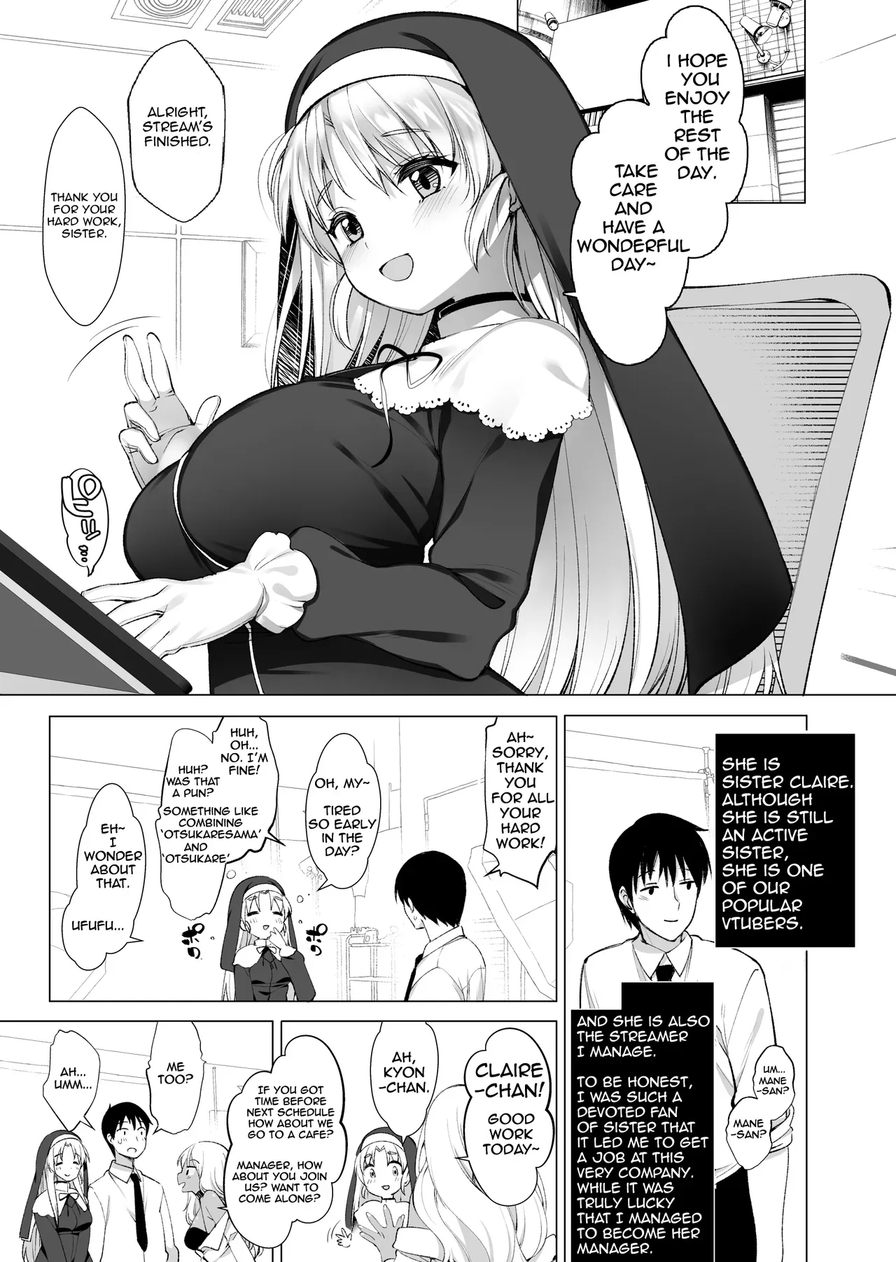 [French letter (Fujisaki Hikari)] Sister Cleaire no Midara na Himitsu - Sister Claire's Indecent Secret (Sister Cleaire) [English] [Downbad Translations] [Digital] - Page 4