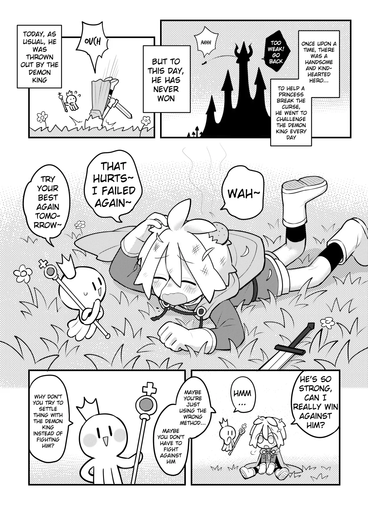 [Wenyu (Finish Prison)| Hero X Demon King - ★★★★★ Awakening · The Hero's Sword | Yǒngzhě X mówáng ★★★★★juéxǐng‧yǒngzhě zhī jiàn [ENG] - Page 5