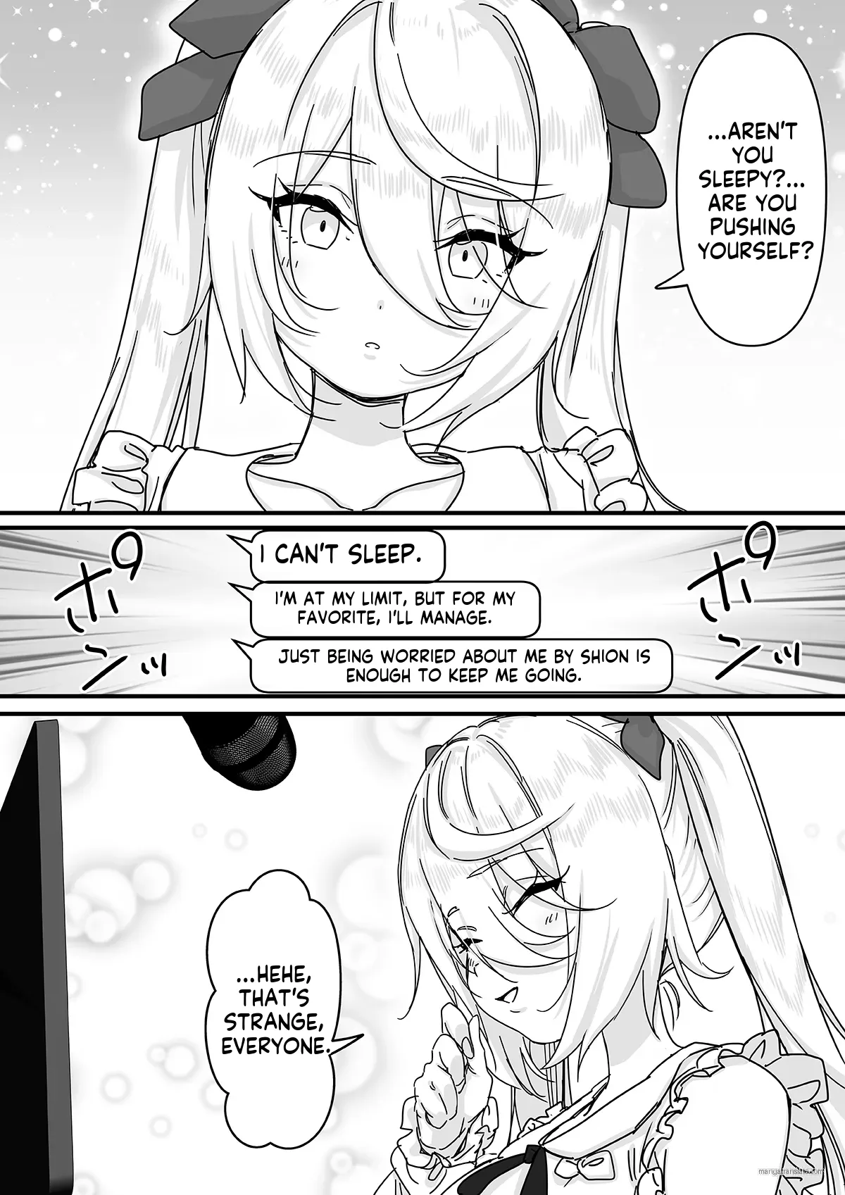 [P&I (Mel EX, Satsukimasu)] [Sad News] Popular streamer gets so absorbed in VR that they end up having their nipples revealed lol - Page 3