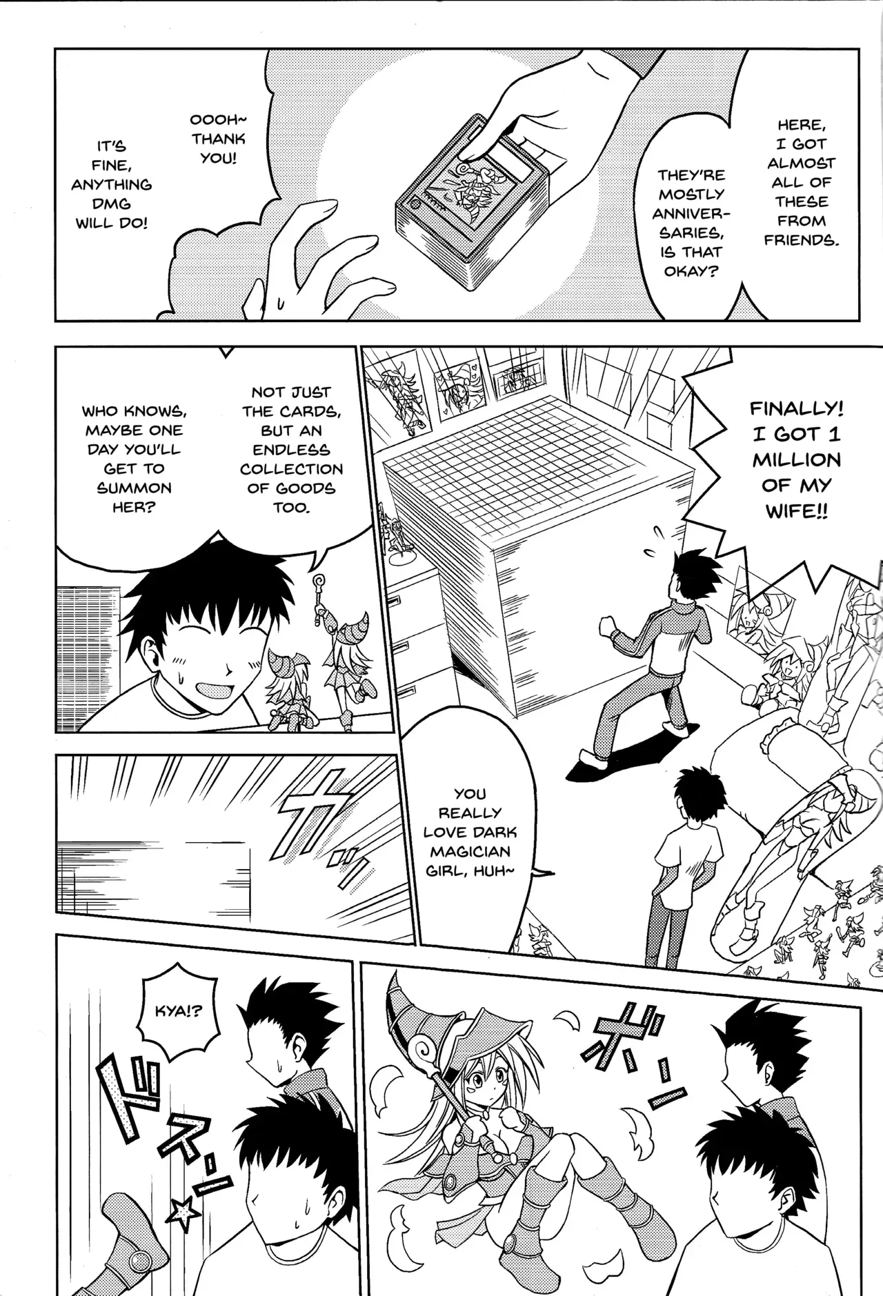 (COMIC1☆5) [Cyber Manga Doujou (Suzuki Metal)] Kakka ga Kourin Nasaremashita (Yu-Gi-Oh!) [English] [SDTLs] - Page 2