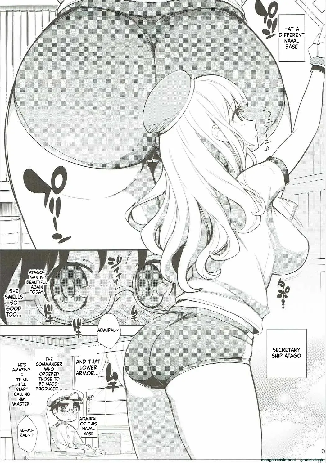 (COMIC1☆9) [Wechselhaft (Kima-gray)] Atago-san to Chinjufu Bloomer Jihen | The Naval Base Bloomers Incident  (Kantai Collection -KanColle-) [English] [MTL] - Page 4