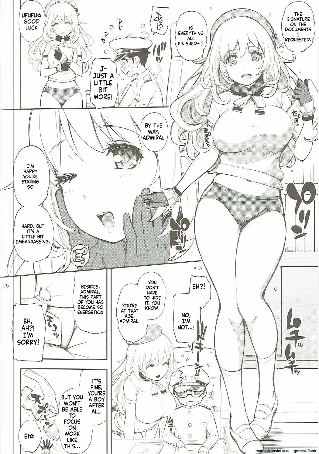 (COMIC1☆9) [Wechselhaft (Kima-gray)] Atago-san to Chinjufu Bloomer Jihen | The Naval Base Bloomers Incident  (Kantai Collection -KanColle-) [English] [MTL] - Page 5