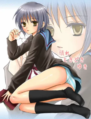 (C72) [Ningen Modoki (Random)] Hare Toki Doki Yuki (Suzumiya Haruhi no Yuuutsu) [English] =Team Vanilla= cover
