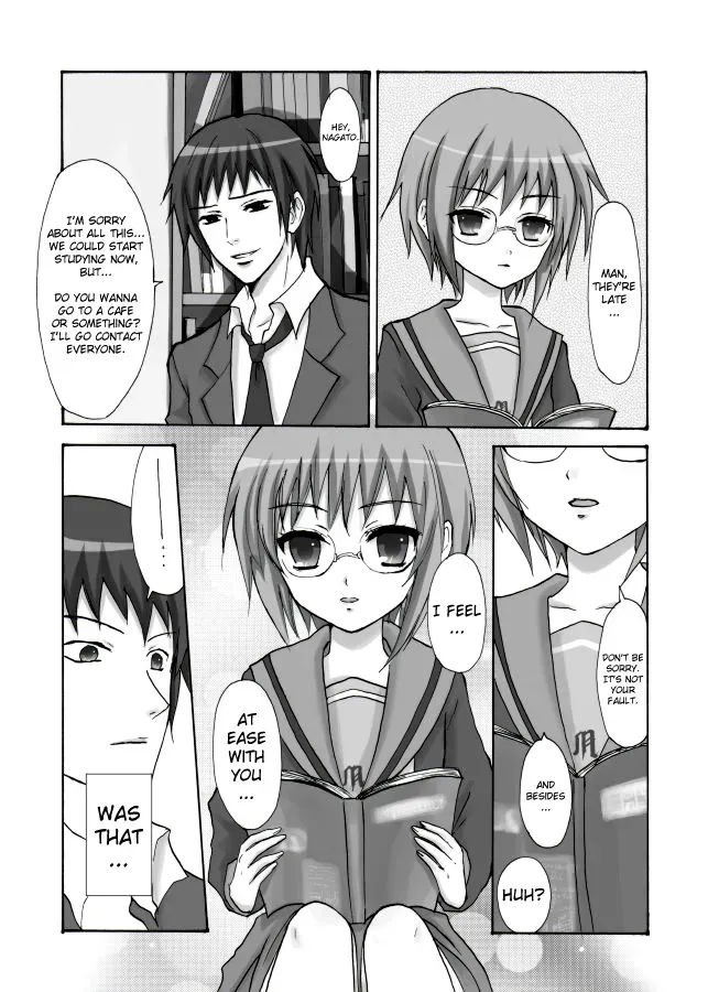 (C72) [Ningen Modoki (Random)] Hare Toki Doki Yuki (Suzumiya Haruhi no Yuuutsu) [English] =Team Vanilla= - Page 3
