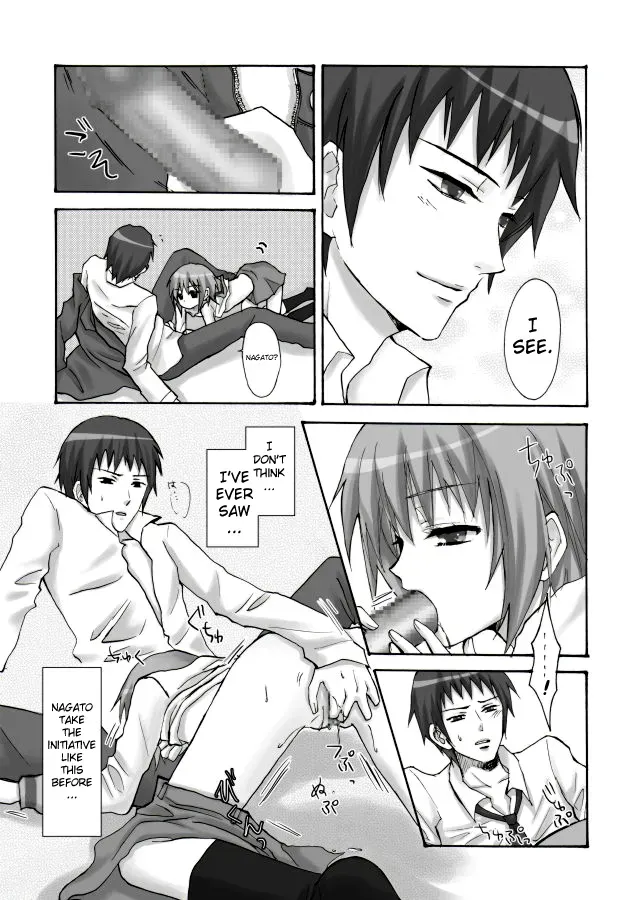 (C72) [Ningen Modoki (Random)] Hare Toki Doki Yuki (Suzumiya Haruhi no Yuuutsu) [English] =Team Vanilla= - Page 7