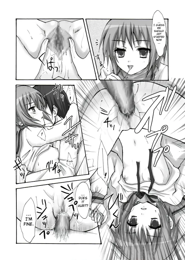 (C72) [Ningen Modoki (Random)] Hare Toki Doki Yuki (Suzumiya Haruhi no Yuuutsu) [English] =Team Vanilla= - Page 8