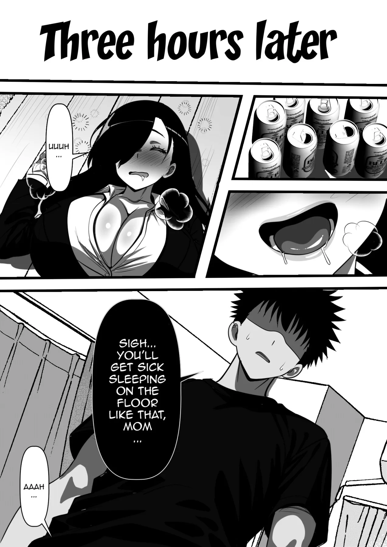 [Furitendou] Mob Danshi datta Ore ga Haha no Kouhai no YanMama o Haramaseru made no Hanashi | The Story Of How I, An Irrelevant Guy, Got To Impregnate My Mother's Delinquent MILF [English] - Page 7