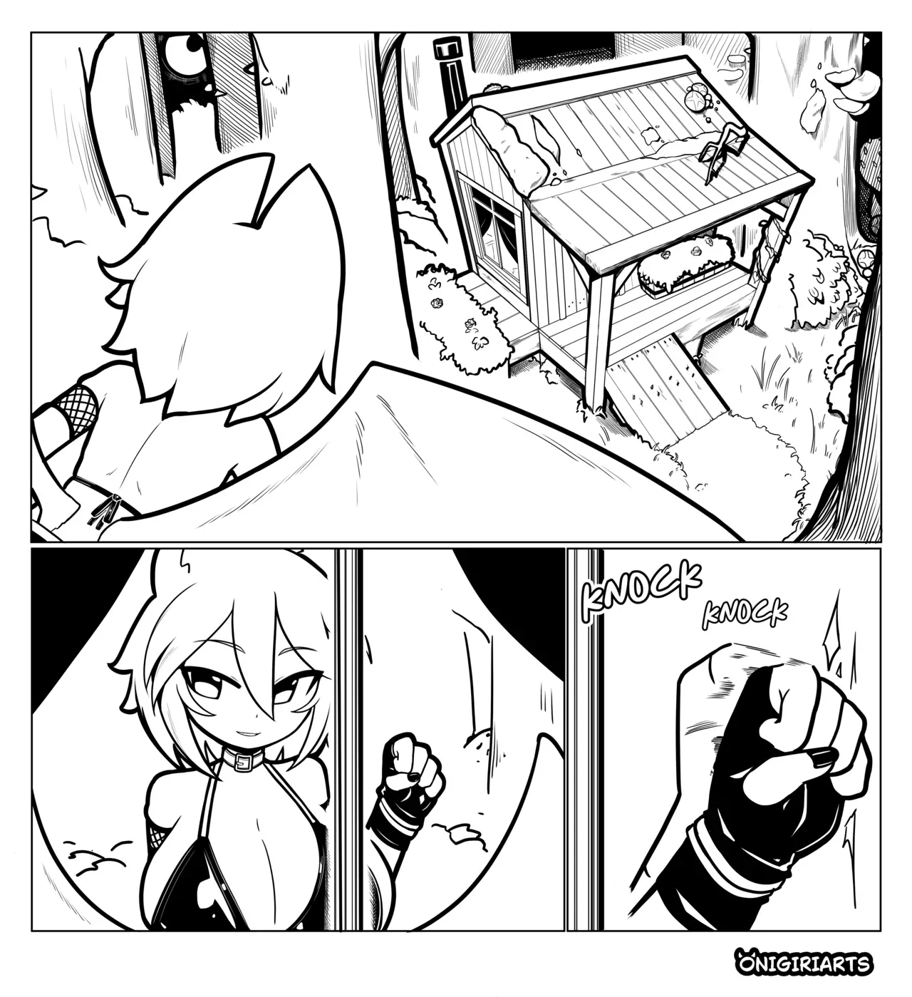 Mio x Iris Doujinshi ENGLISH (Monstergirl x Monstergirl-futanari) by Onigiriarts-Monstralgam - Page 2