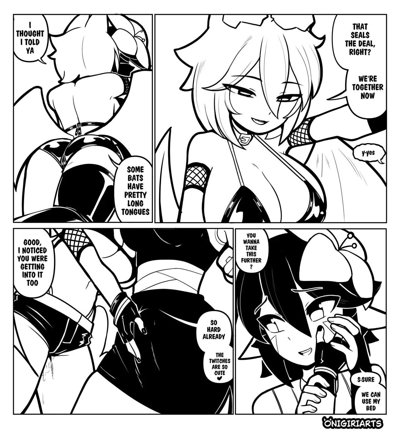 Mio x Iris Doujinshi ENGLISH (Monstergirl x Monstergirl-futanari) by Onigiriarts-Monstralgam - Page 6