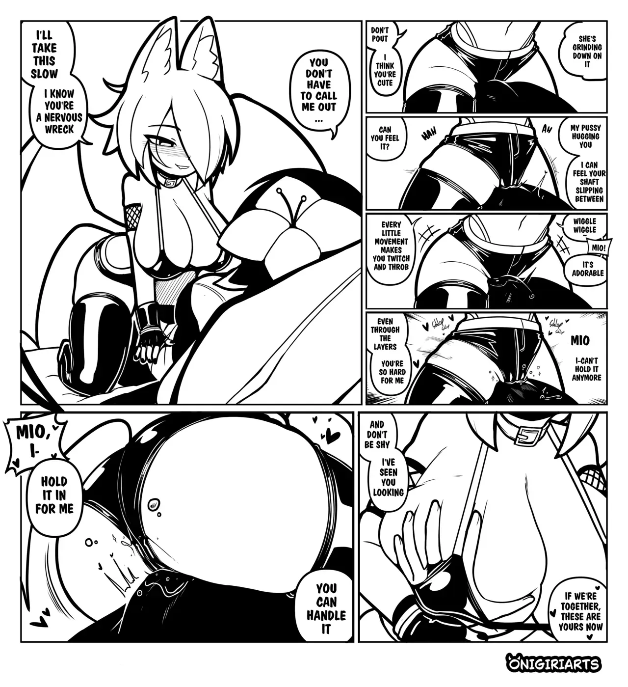Mio x Iris Doujinshi ENGLISH (Monstergirl x Monstergirl-futanari) by Onigiriarts-Monstralgam - Page 7