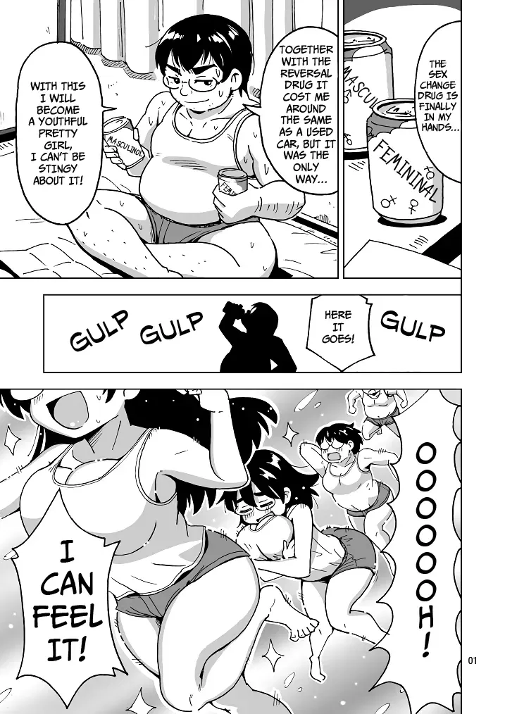 [Yoshida Gorou Shoukai (Yoshida Gorou)] Extremely Terrible News! I, a Man in My Thirties, Changed Sexes, But Remained in My Thirties! [Digital] [English] - Page 2