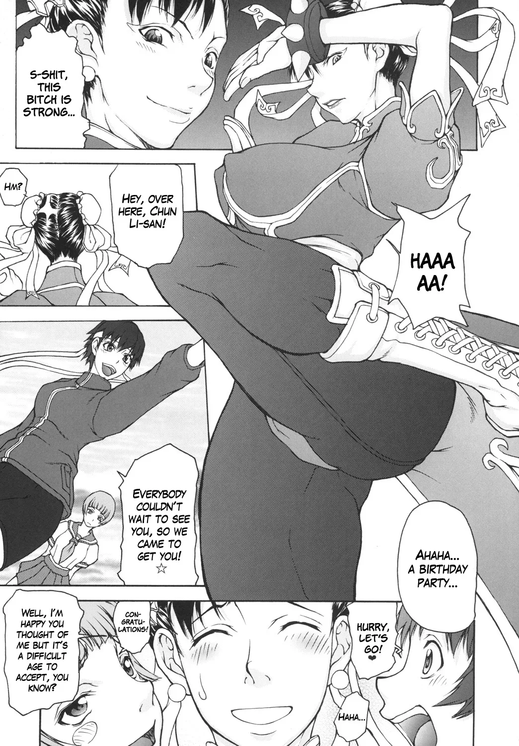 (C76) [Majimadou (Matou)] Shunpuuintou (Street Fighter) [English] [whatev] - Page 4