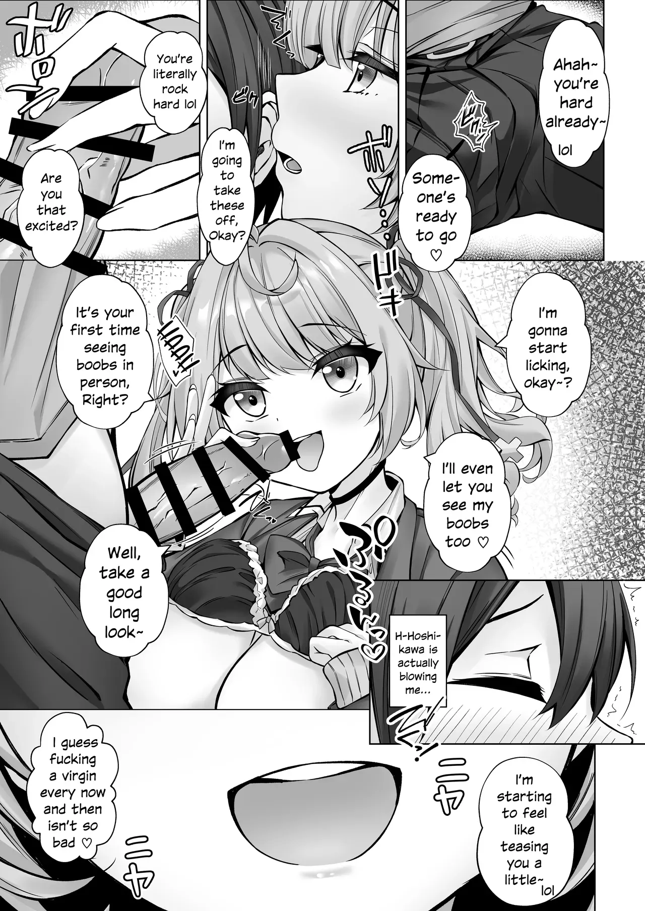 [Dark Chocolat (Sakura Shizuku)] Deriheru Yondara Hochi ga Kita! | I Called an Escort Service And Hoshikawa Showed Up (Hoshikawa Sara) [English] [White Witch] [Digital] - Page 10