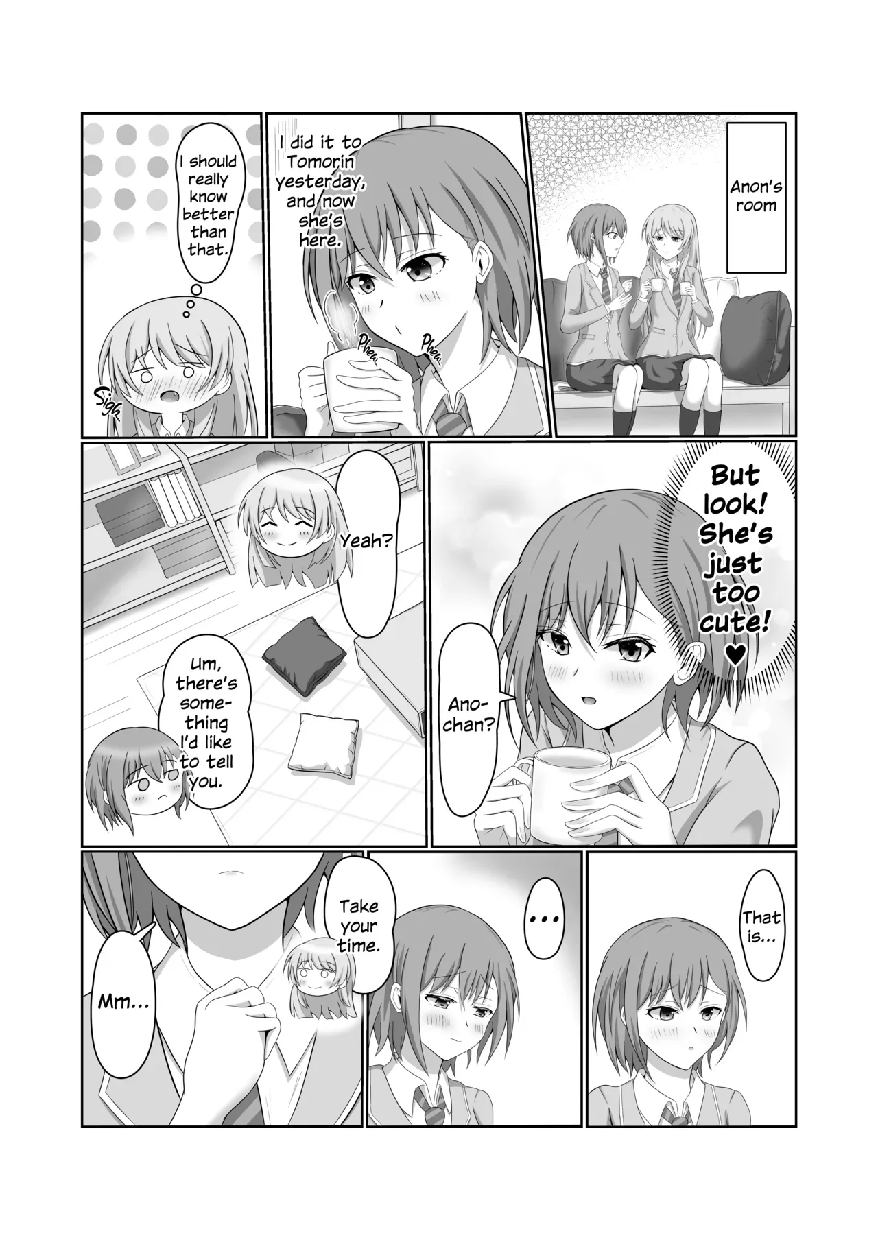 [Sato to Shio] Ryoukataomoi no Tomori to Anon ga Hajimete Yuri Ecchi Suru Hon | Mutually Requited Tomori and Anon Have Their First Time Together (BanG Dream! It's MyGO!!!!!) [English] [Digital] - Page 10