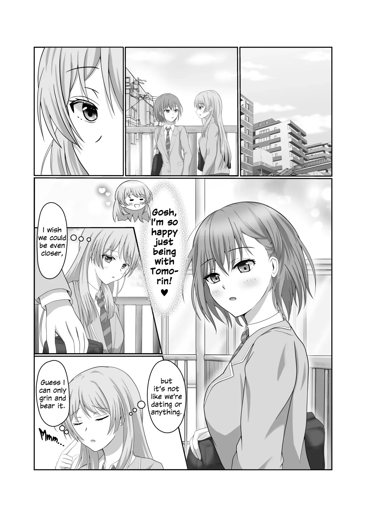 [Sato to Shio] Ryoukataomoi no Tomori to Anon ga Hajimete Yuri Ecchi Suru Hon | Mutually Requited Tomori and Anon Have Their First Time Together (BanG Dream! It's MyGO!!!!!) [English] [Digital] - Page 2