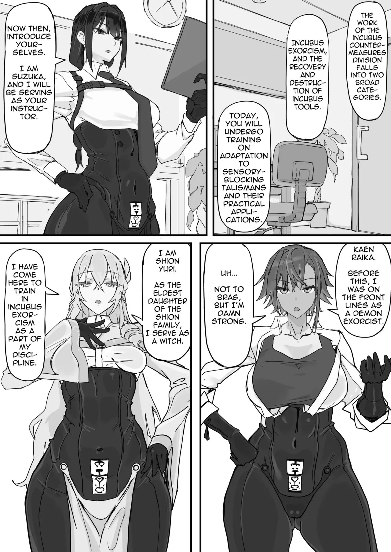 [Shirabe Shiki] Taiinmasen ni Oite Kankaku Shadan Fuda wa Hissu no Taisaku desu 1 [Version 2] [English] [Decensored] - Page 3