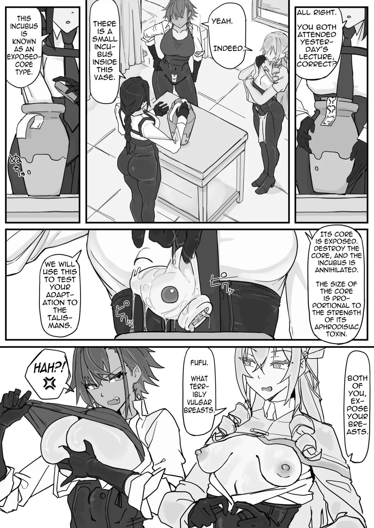 [Shirabe Shiki] Taiinmasen ni Oite Kankaku Shadan Fuda wa Hissu no Taisaku desu 1 [Version 2] [English] [Decensored] - Page 4